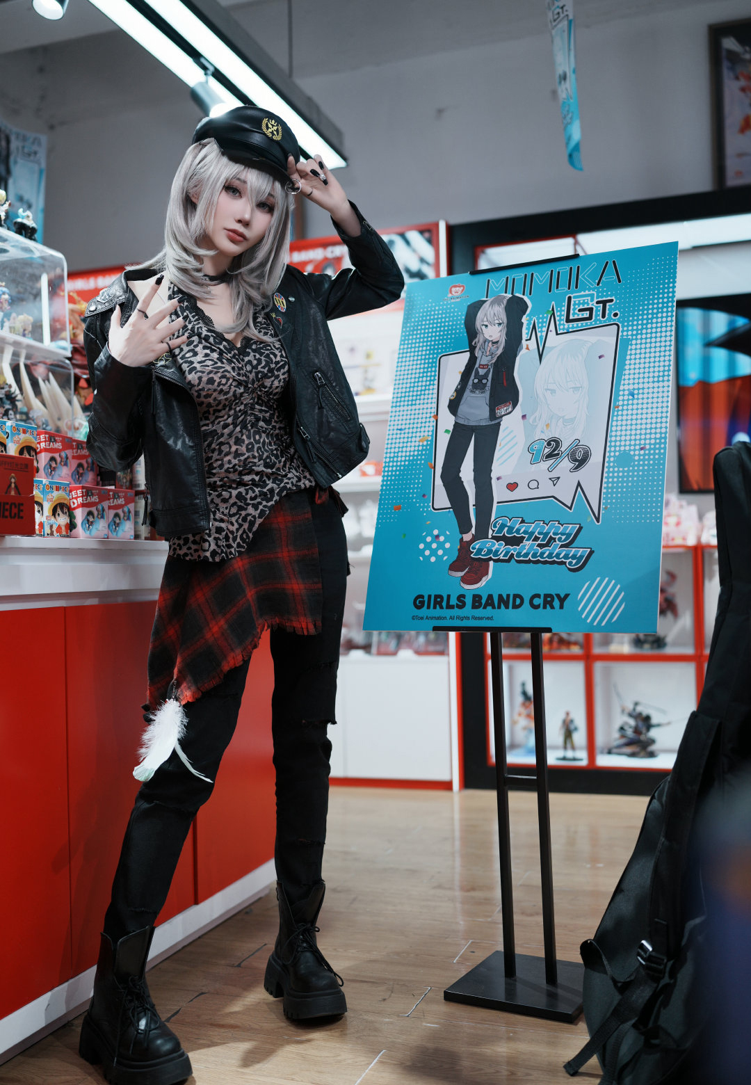 《少女乐队的呐喊》河原木桃香cosplay (6/11) 《少女乐队的呐喊》河原木桃香cosplay 第6张 - 河原木桃香图集