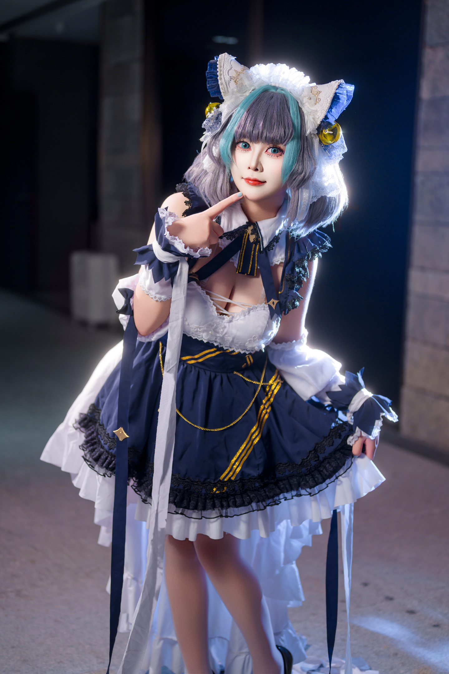 《碧蓝航线》柴郡cosplay (1/9) 《碧蓝航线》柴郡cosplay 第1张 - 柴郡图集