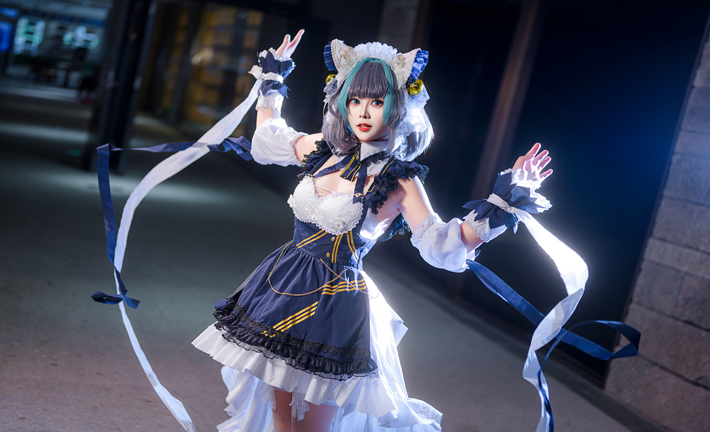 《碧蓝航线》柴郡cosplay (4/9) 《碧蓝航线》柴郡cosplay 第4张 - 柴郡图集