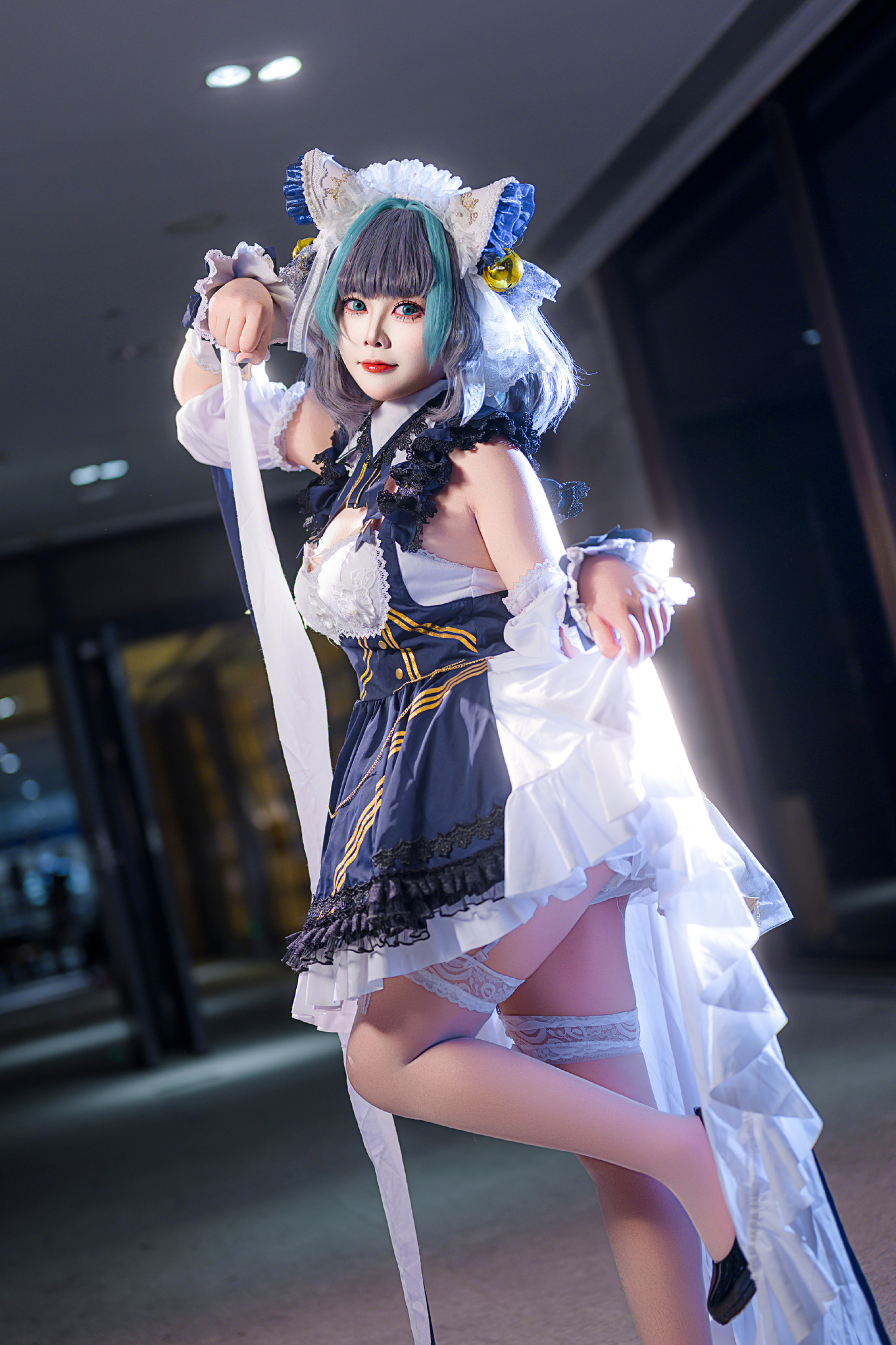 《碧蓝航线》柴郡cosplay (7/9) 《碧蓝航线》柴郡cosplay 第7张 - 柴郡图集
