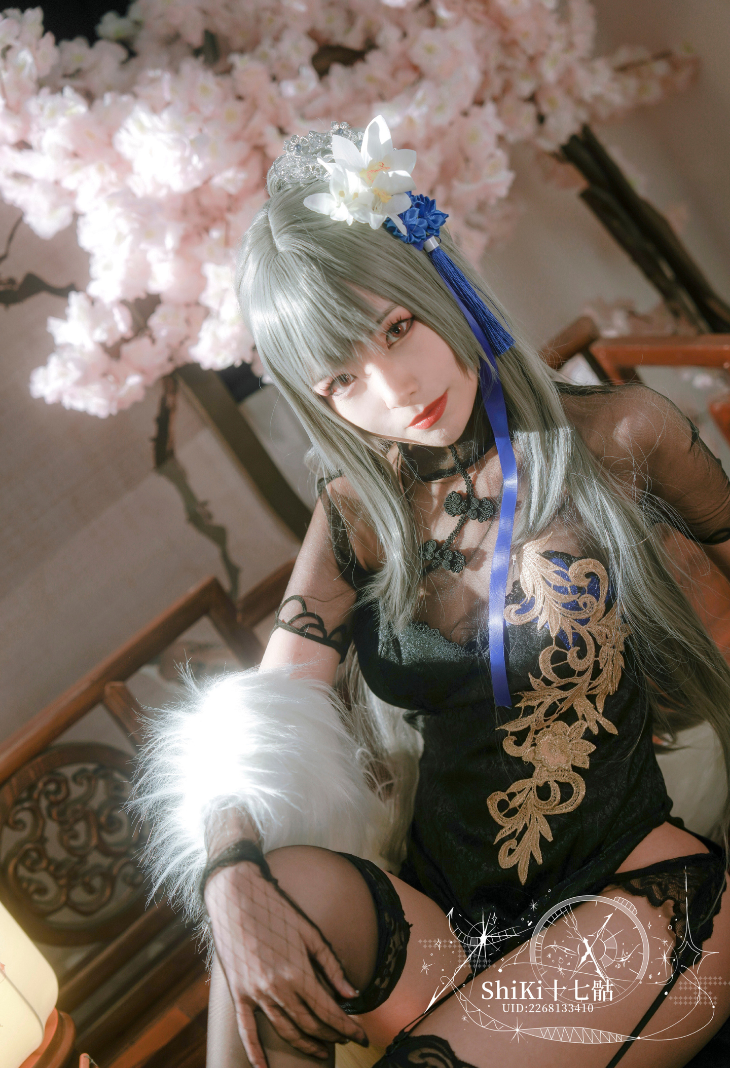 《碧蓝航线》路易九世旗袍cosplay (2/6) 《碧蓝航线》路易九世旗袍cosplay 第2张 - 路易九世图集
