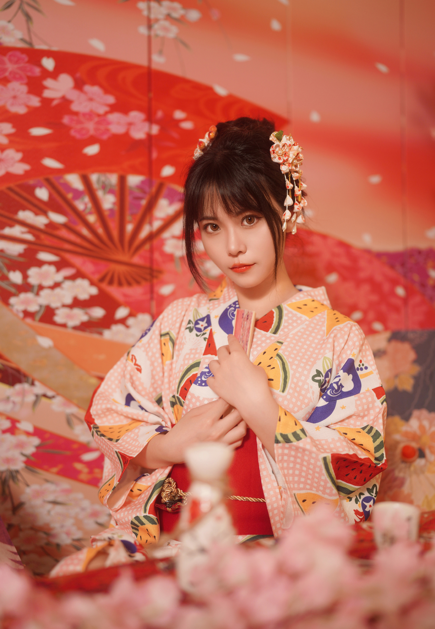 夏日和服少女写真 (4/10) 夏日和服少女写真 第4张 - cosplay图集