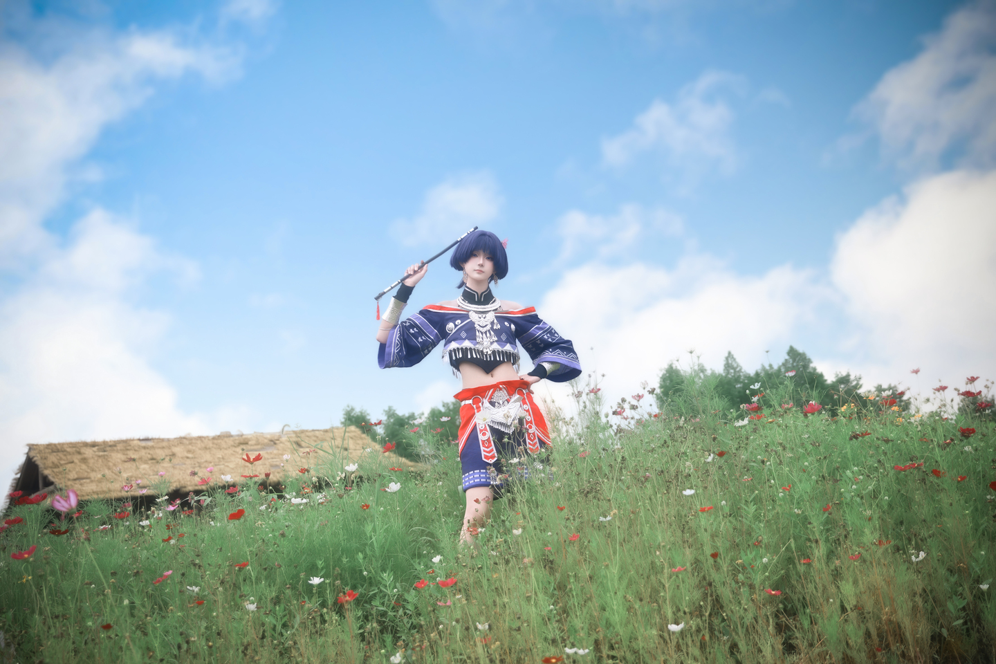 《原神》苗疆散兵cosplay 第11张 - 散兵图集