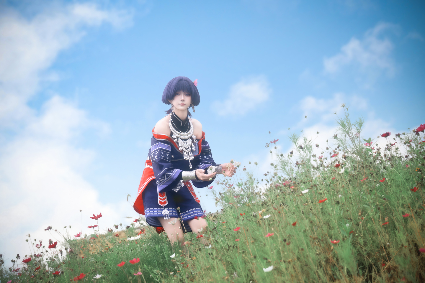 《原神》苗疆散兵cosplay 第12张 - 散兵图集
