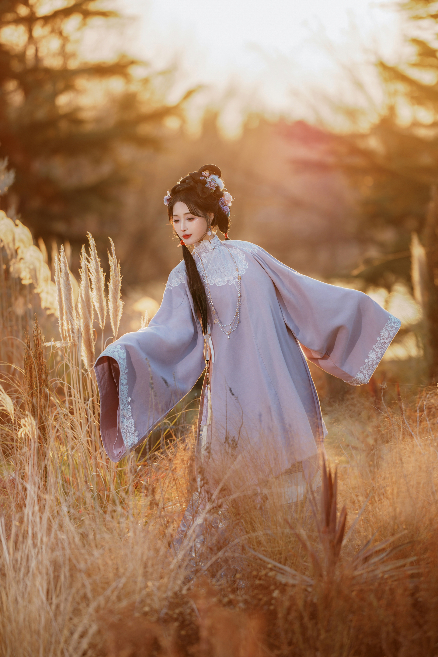冬日夕阳下的一抹丁香色 (2/10) 冬日夕阳下的一抹丁香色 第2张 - cosplay图集