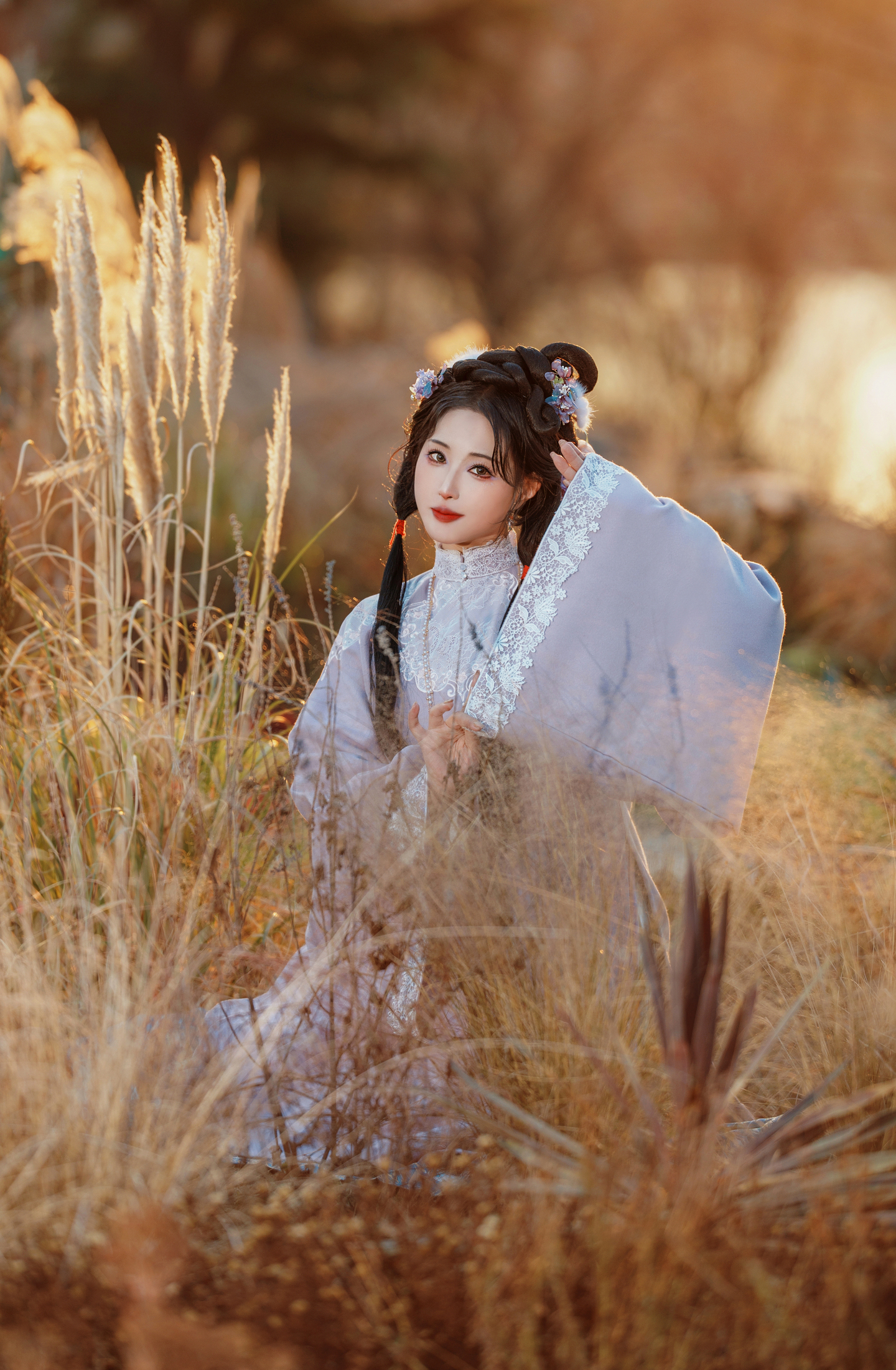 冬日夕阳下的一抹丁香色 (4/10) 冬日夕阳下的一抹丁香色 第4张 - cosplay图集