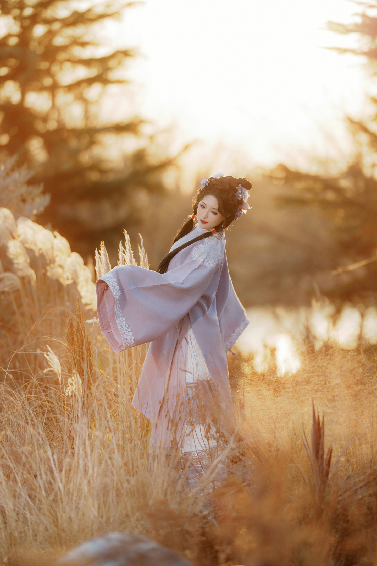 冬日夕阳下的一抹丁香色 (5/10) 冬日夕阳下的一抹丁香色 第5张 - cosplay图集