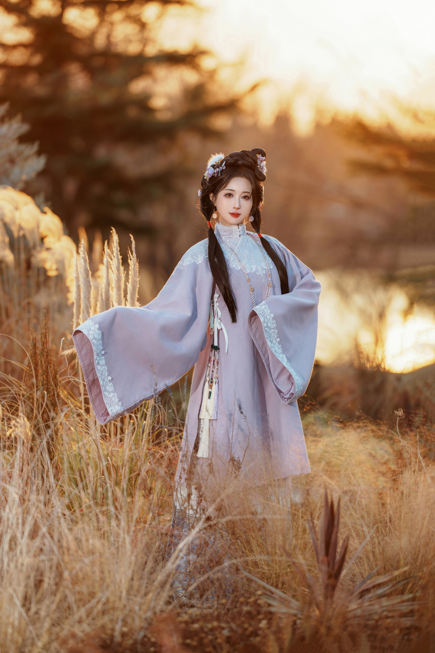 冬日夕阳下的一抹丁香色 (6/10) 冬日夕阳下的一抹丁香色 第6张 - cosplay图集