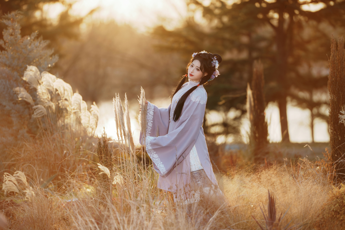 冬日夕阳下的一抹丁香色 (7/10) 冬日夕阳下的一抹丁香色 第7张 - cosplay图集