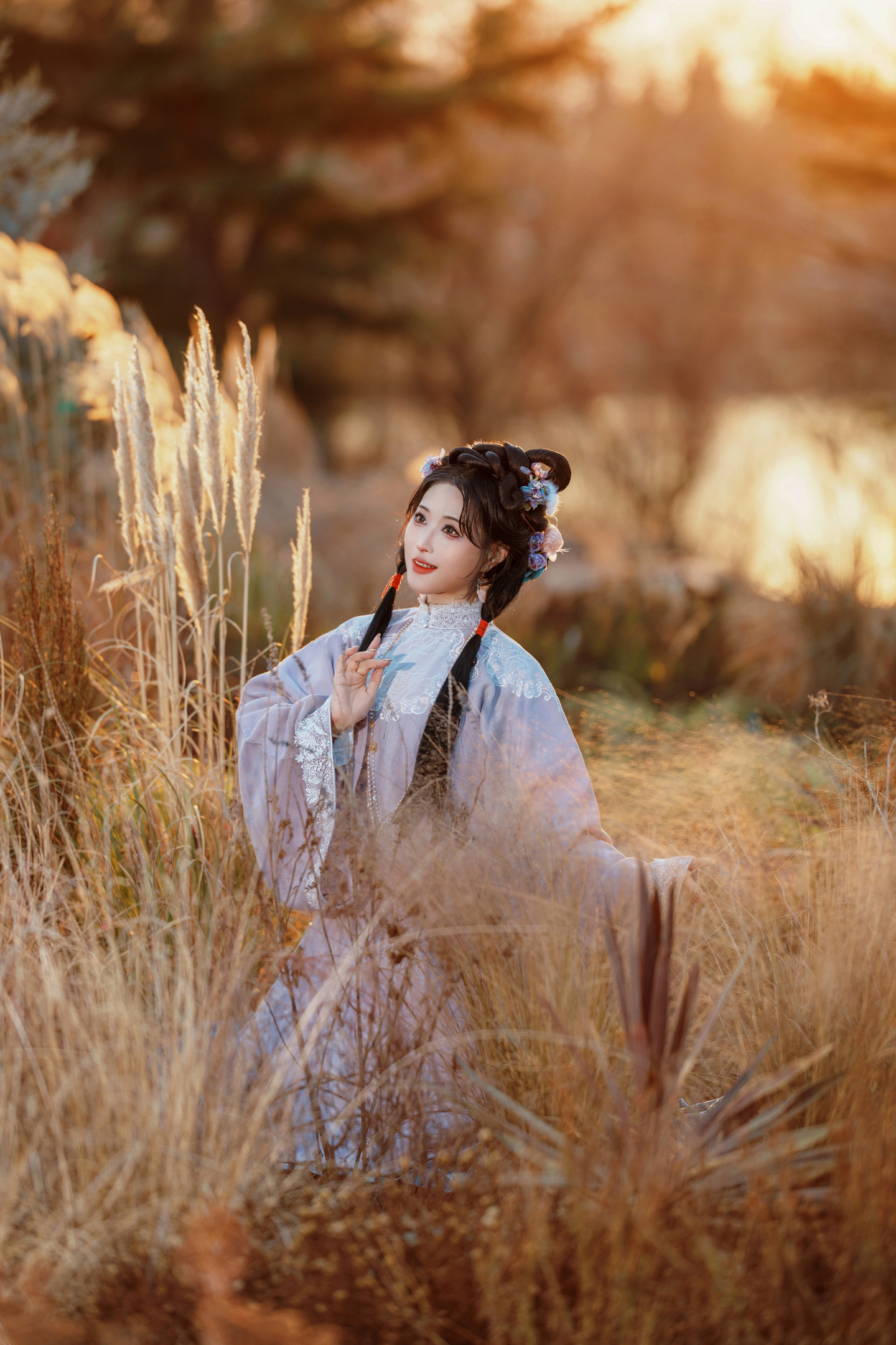 冬日夕阳下的一抹丁香色 (8/10) 冬日夕阳下的一抹丁香色 第8张 - cosplay图集