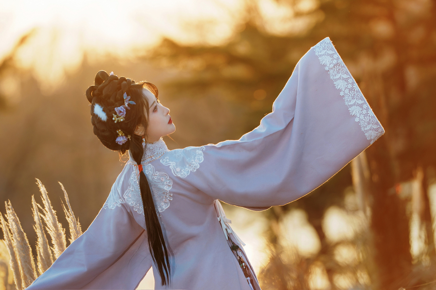 冬日夕阳下的一抹丁香色 (10/10) 冬日夕阳下的一抹丁香色 第10张 - cosplay图集