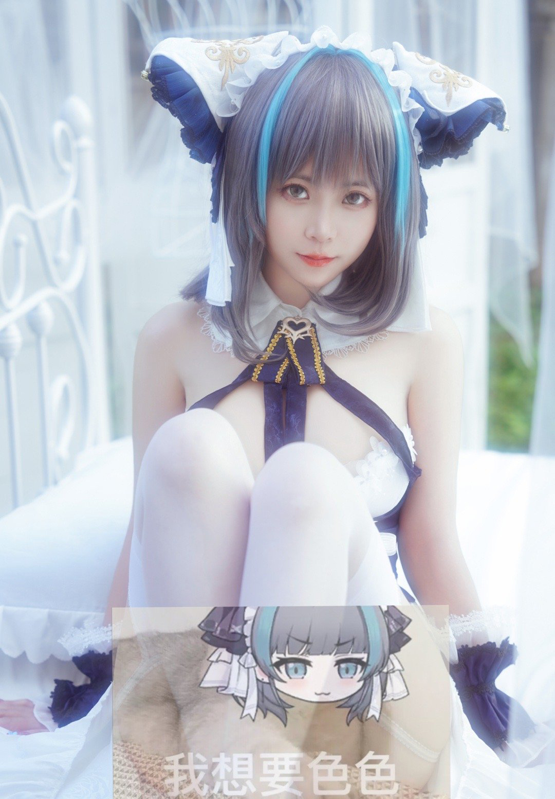 《碧蓝航线》柴郡cosplay (4/8) 《碧蓝航线》柴郡cosplay 第4张 - 柴郡图集
