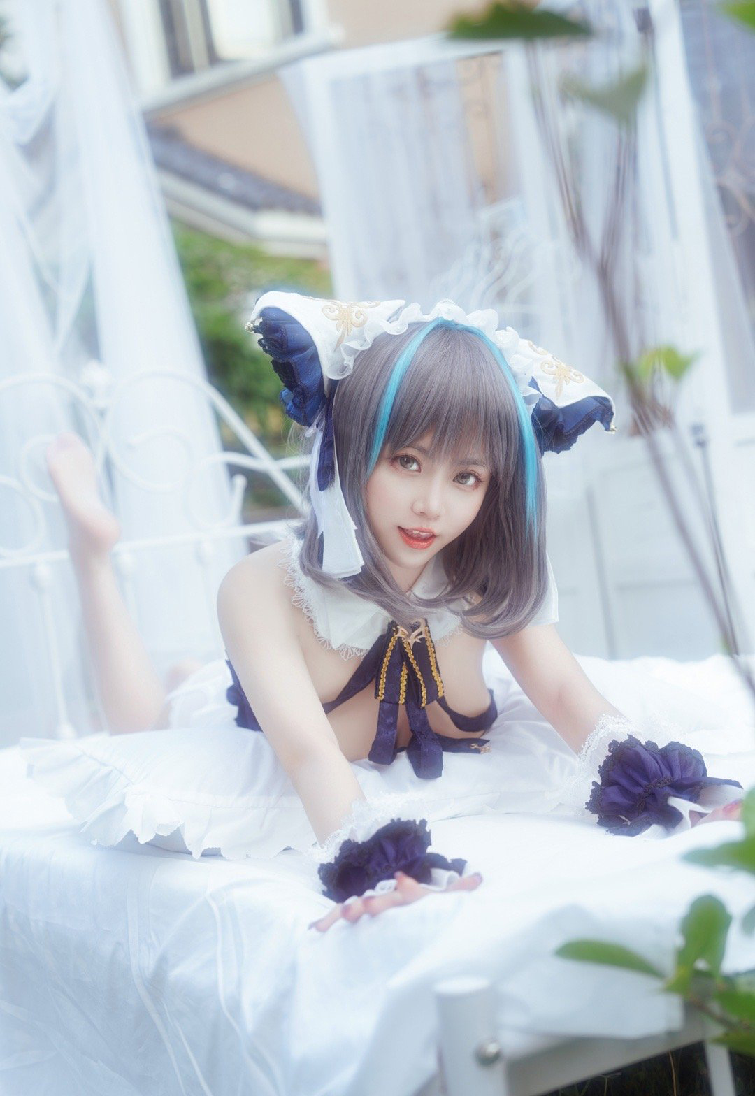 《碧蓝航线》柴郡cosplay (5/8) 《碧蓝航线》柴郡cosplay 第5张 - 柴郡图集
