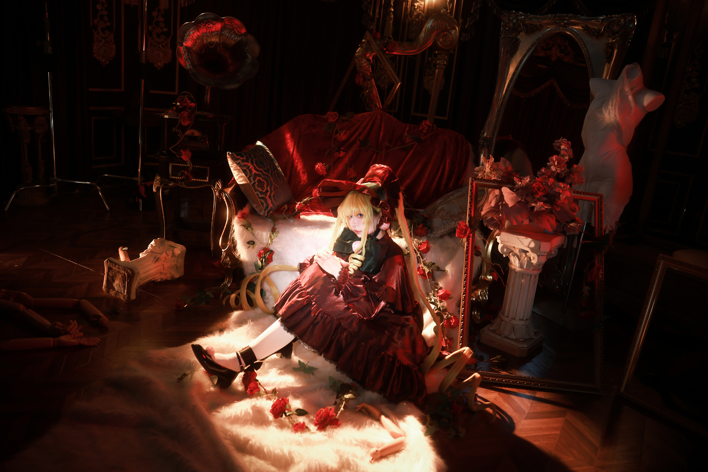 《蔷薇少女》真红&雏莓cosplay (3/18) 《蔷薇少女》真红&雏莓cosplay 第3张 - 真红图集