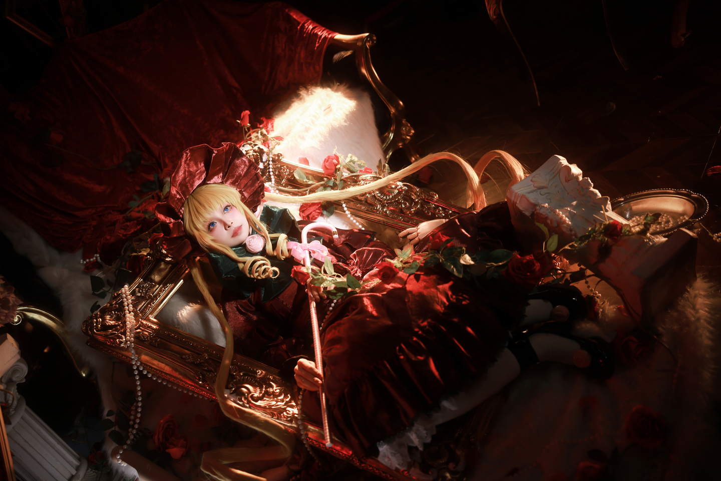 《蔷薇少女》真红&雏莓cosplay (7/18) 《蔷薇少女》真红&雏莓cosplay 第7张 - 真红图集