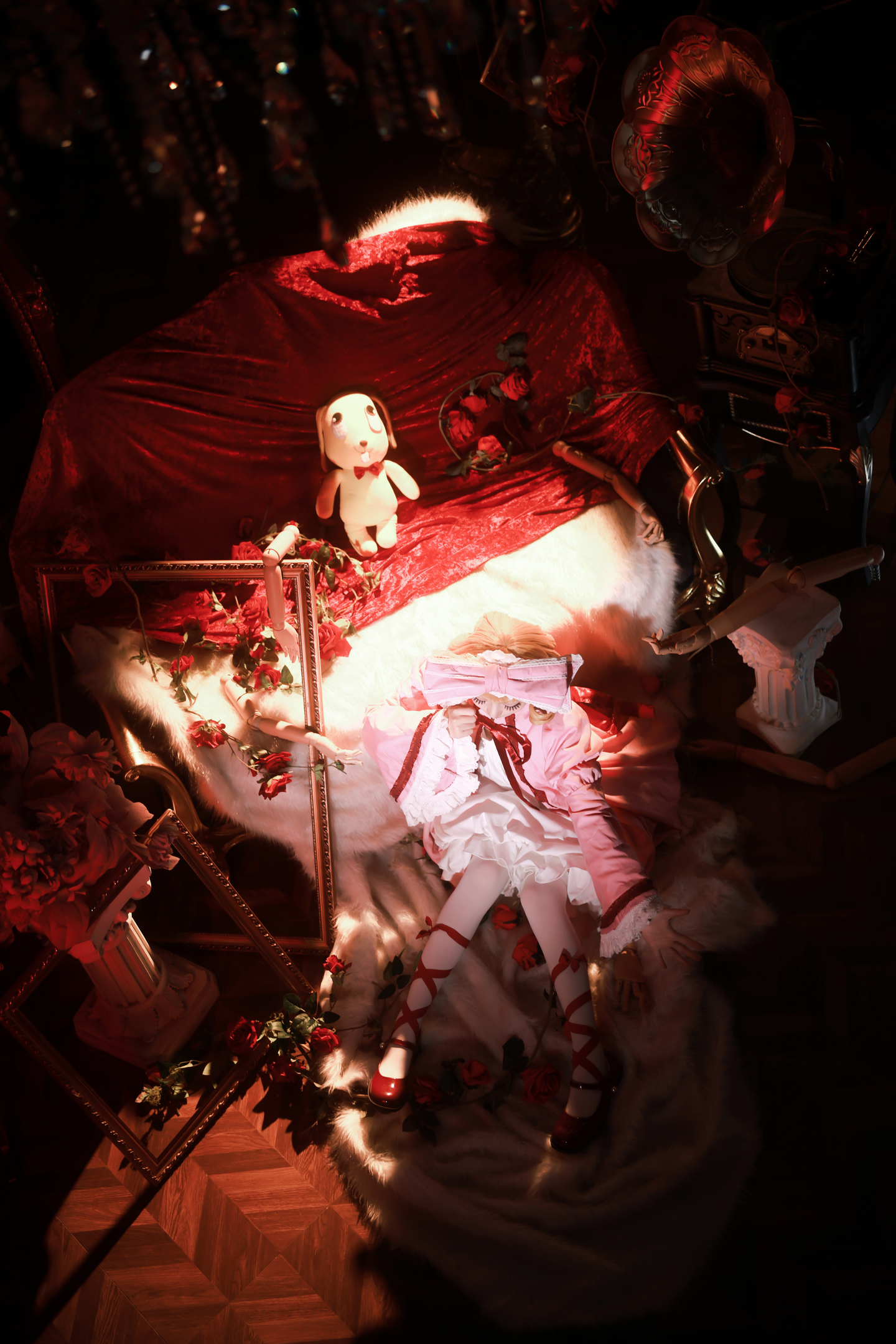 《蔷薇少女》真红&雏莓cosplay (10/18) 《蔷薇少女》真红&雏莓cosplay 第10张 - 真红图集