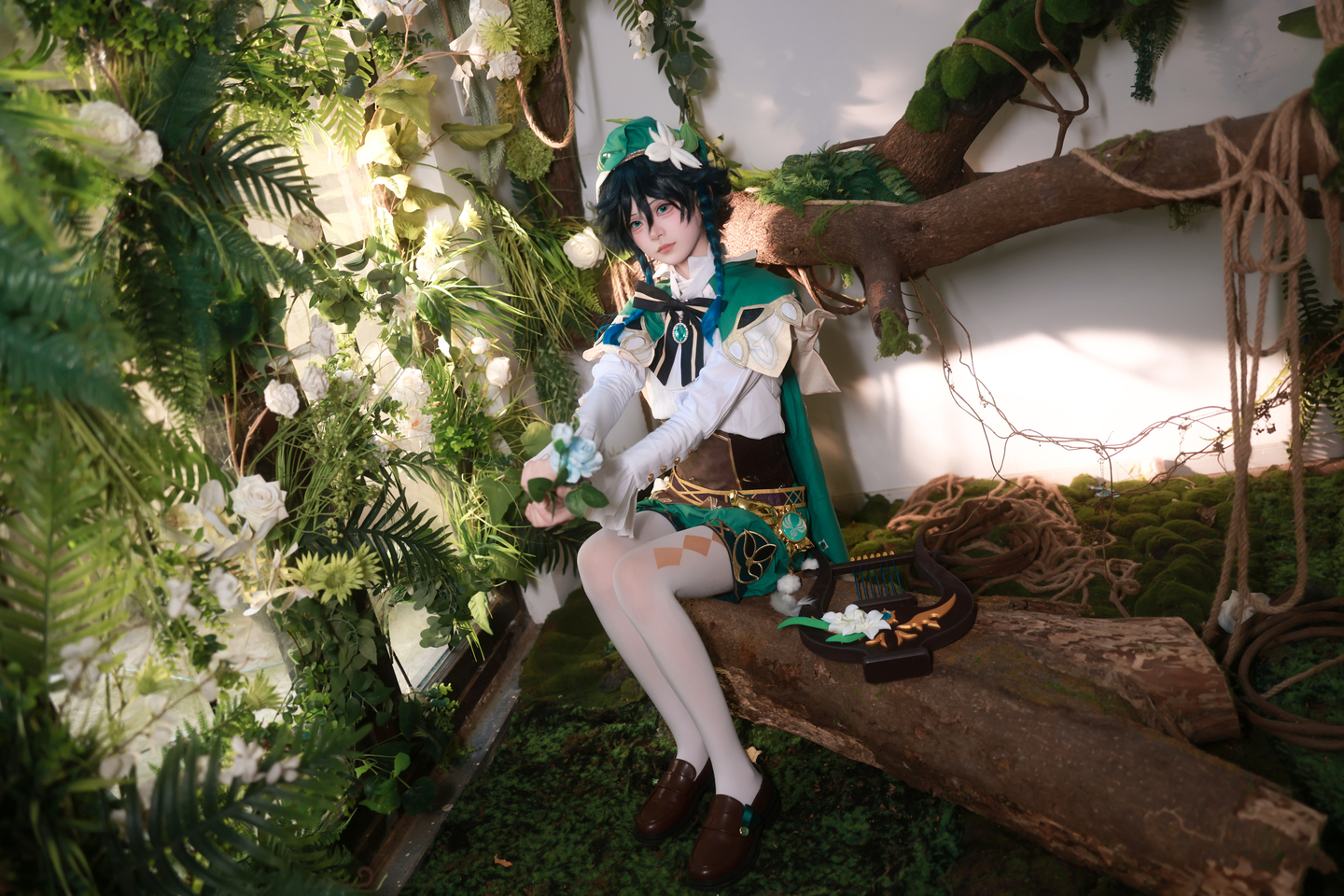 《原神》温迪cosplay (7/19) 《原神》温迪cosplay 第7张 - 温迪图集