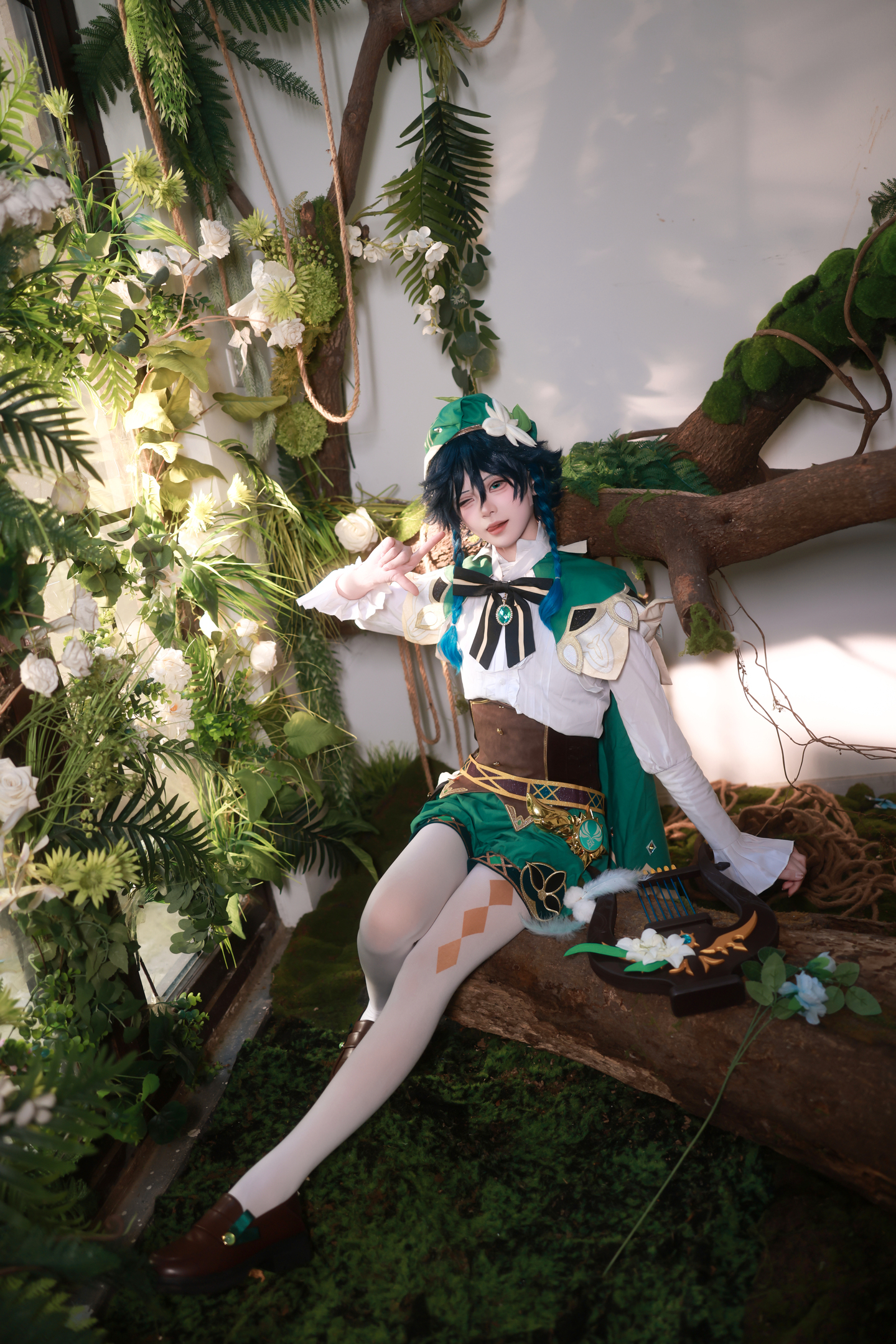 《原神》温迪cosplay (12/19) 《原神》温迪cosplay 第12张 - 温迪图集
