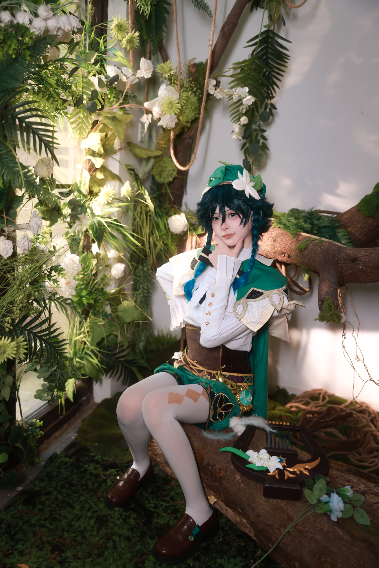《原神》温迪cosplay (14/19) 《原神》温迪cosplay 第14张 - 温迪图集