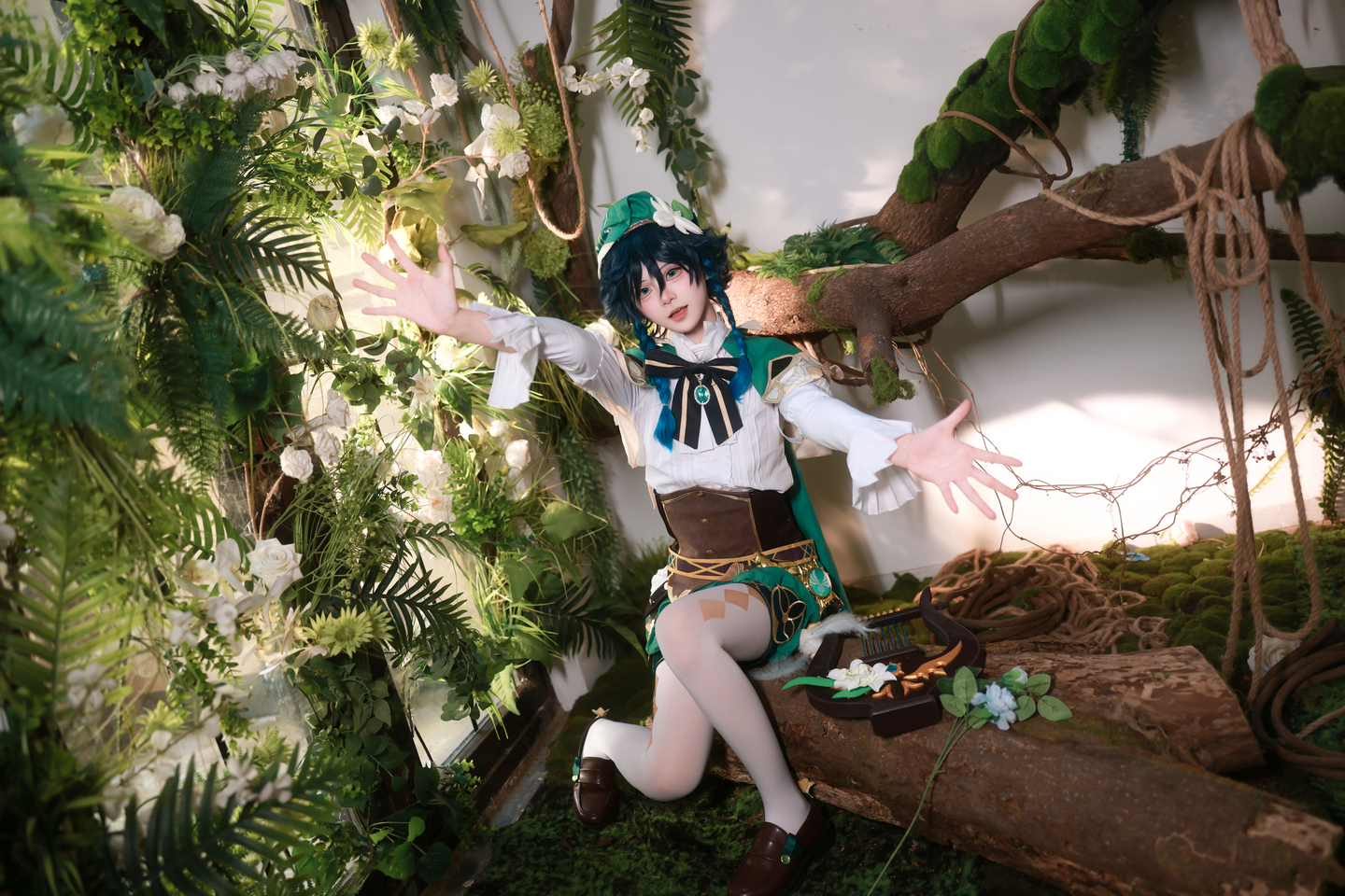 《原神》温迪cosplay (17/19) 《原神》温迪cosplay 第17张 - 温迪图集