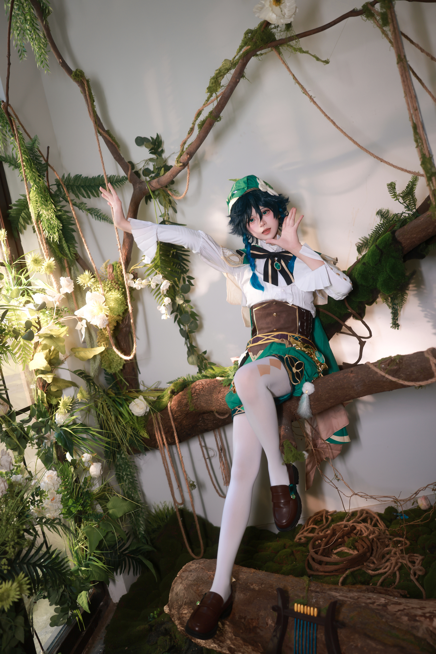 《原神》温迪cosplay (19/19) 《原神》温迪cosplay 第19张 - 温迪图集