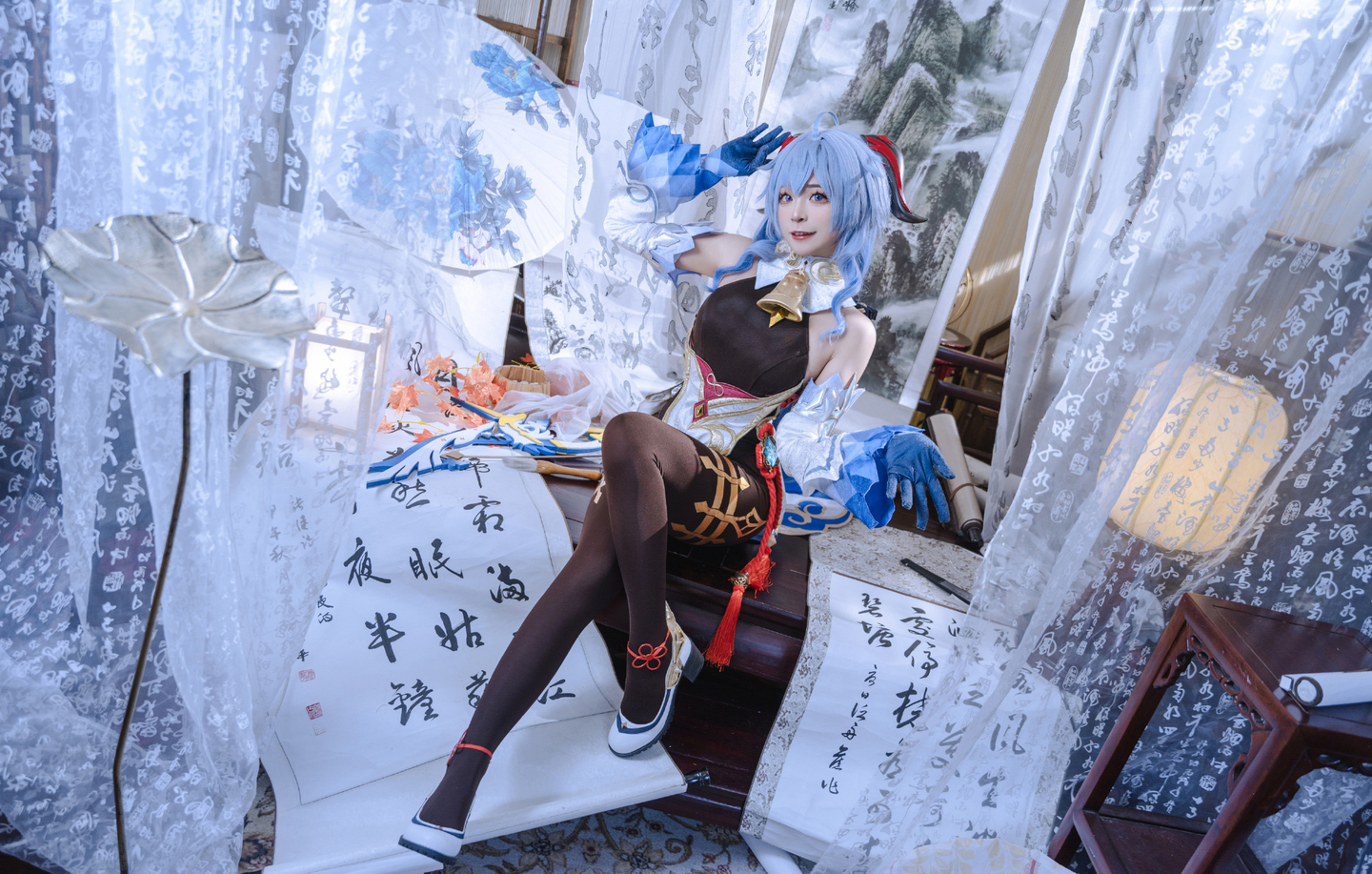 《原神》甘雨cosplay (3/9) 《原神》甘雨cosplay 第3张 - 甘雨图集