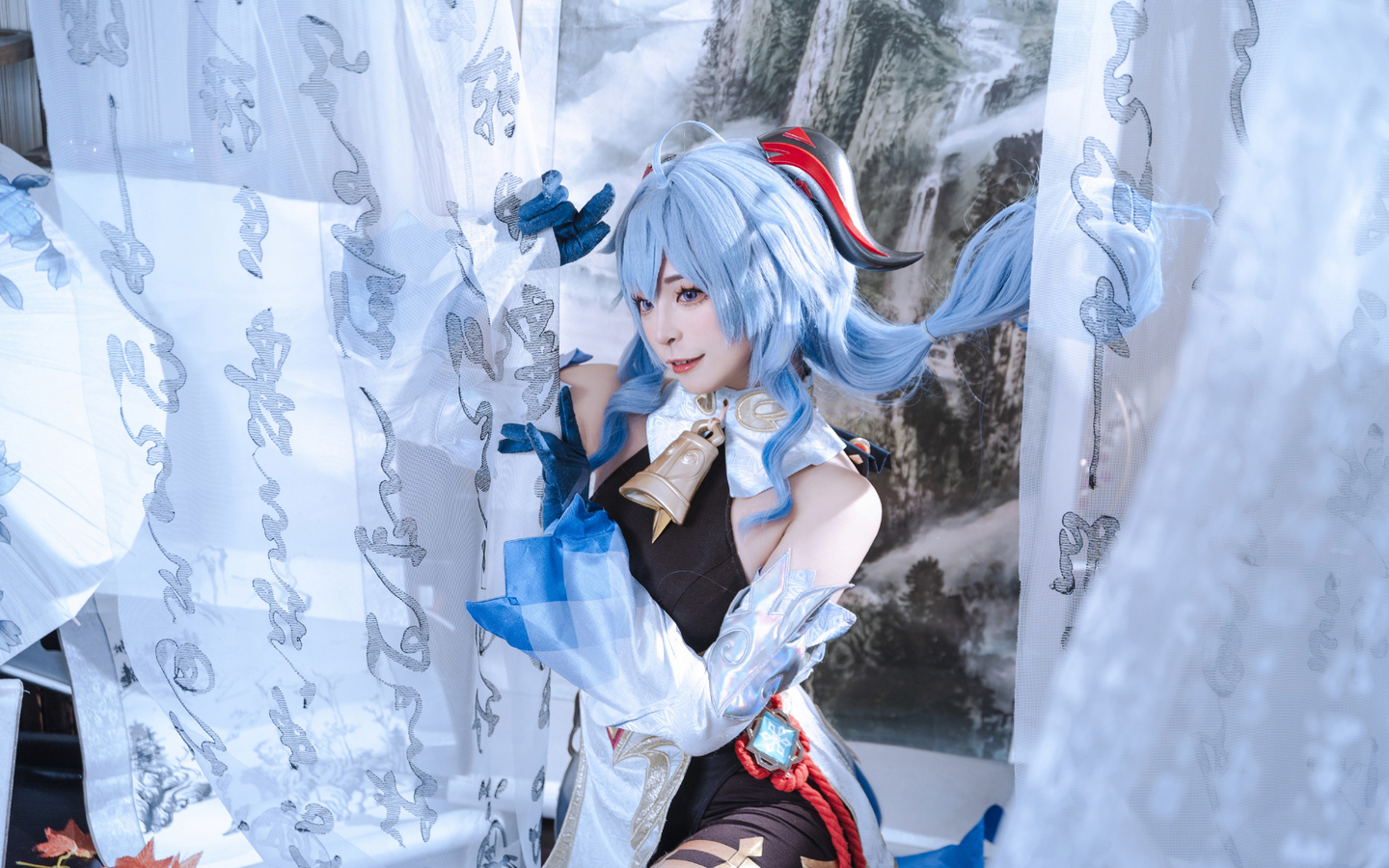 《原神》甘雨cosplay (4/9) 《原神》甘雨cosplay 第4张 - 甘雨图集