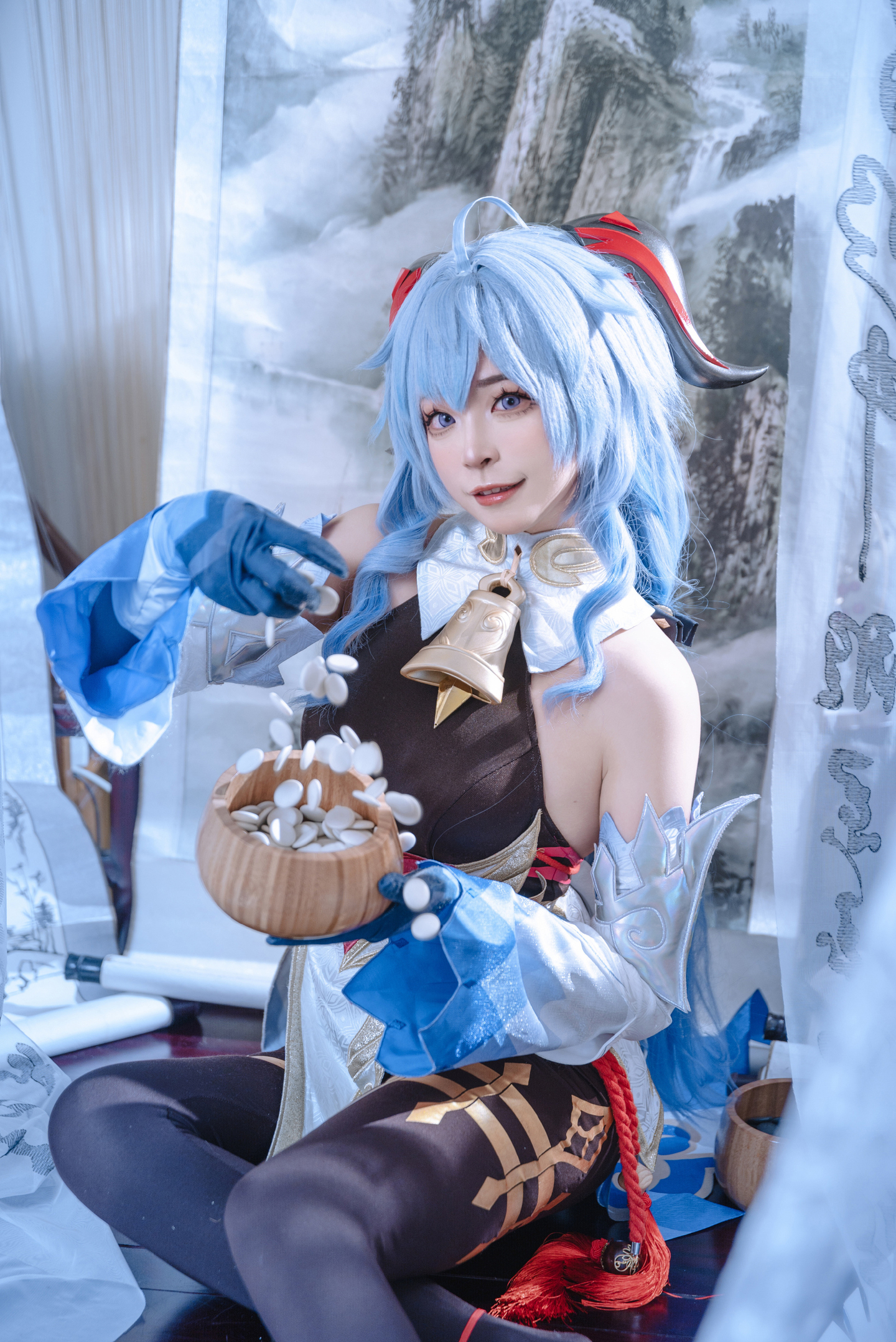 《原神》甘雨cosplay (5/9) 《原神》甘雨cosplay 第5张 - 甘雨图集