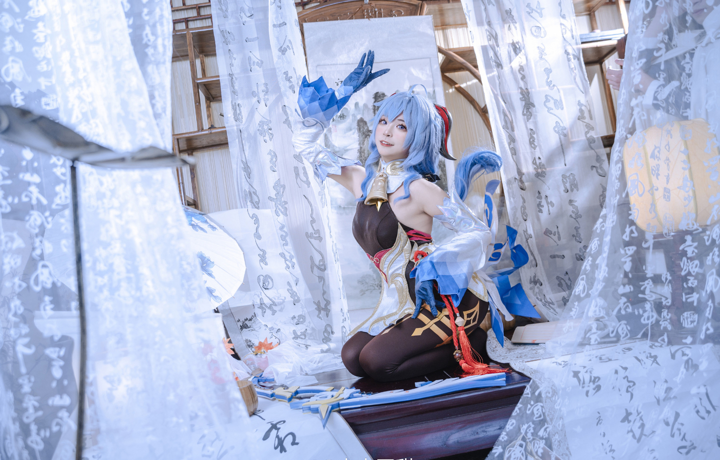 《原神》甘雨cosplay (6/9) 《原神》甘雨cosplay 第6张 - 甘雨图集