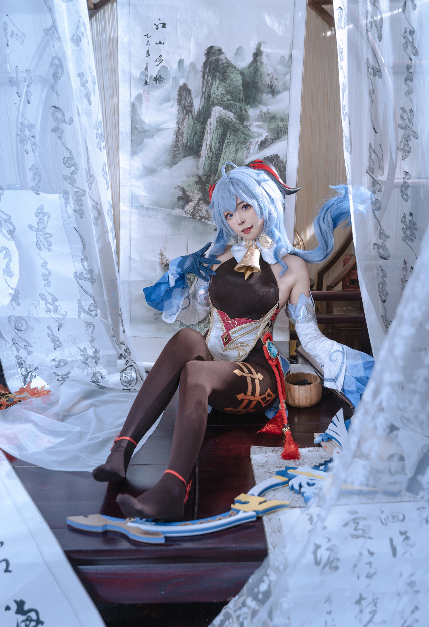 《原神》甘雨cosplay (8/9) 《原神》甘雨cosplay 第8张 - 甘雨图集