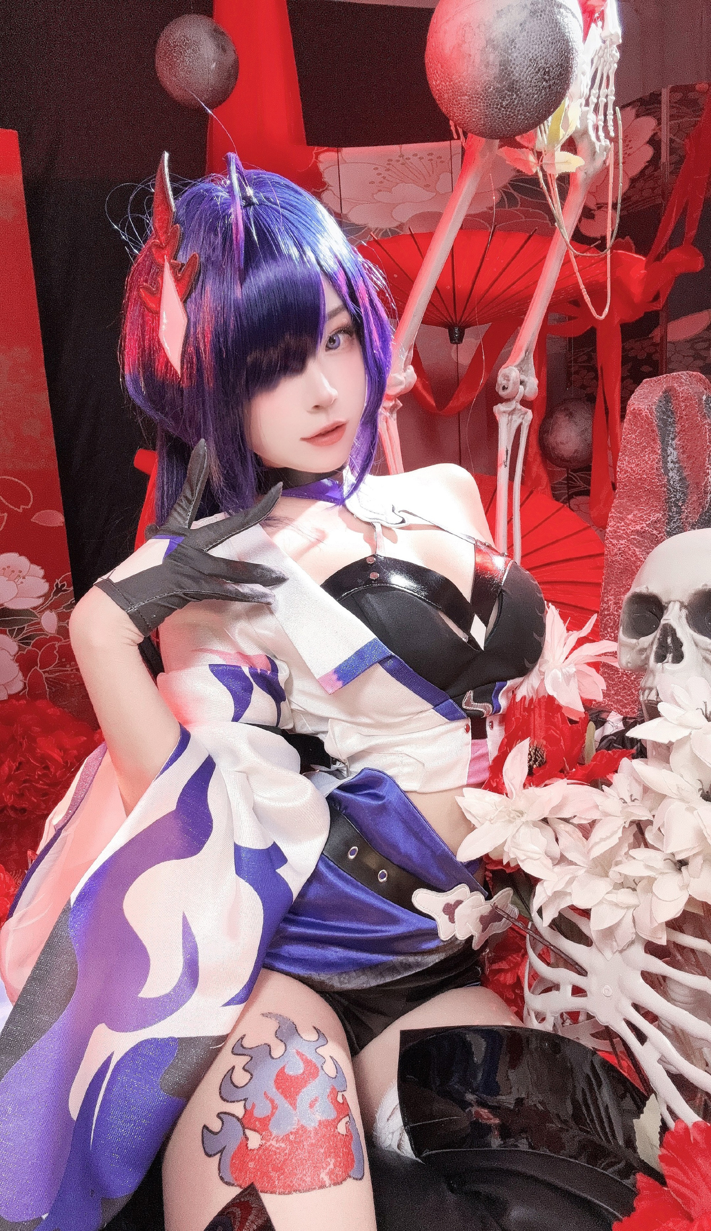 《崩坏:星穹铁道》黄泉cosplay (4/10) 《崩坏:星穹铁道》黄泉cosplay 第4张 - 黄泉图集