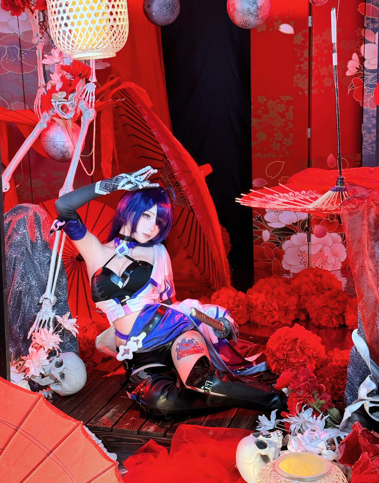 《崩坏:星穹铁道》黄泉cosplay (7/10) 《崩坏:星穹铁道》黄泉cosplay 第7张 - 黄泉图集