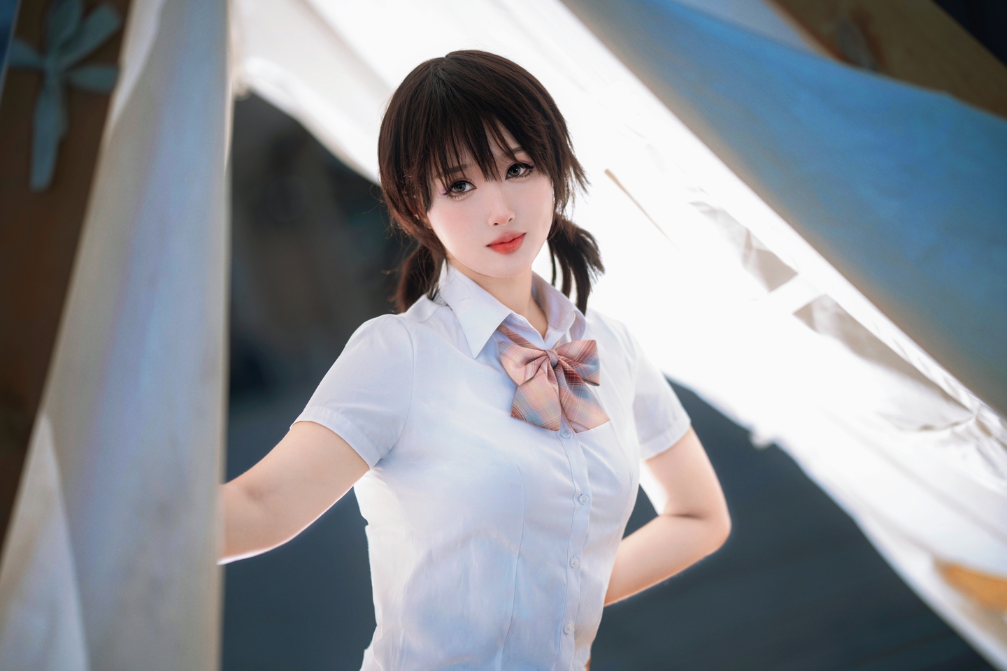 遗落心动 你是我眼中的光 jk私影 第2张 - cosplay图集