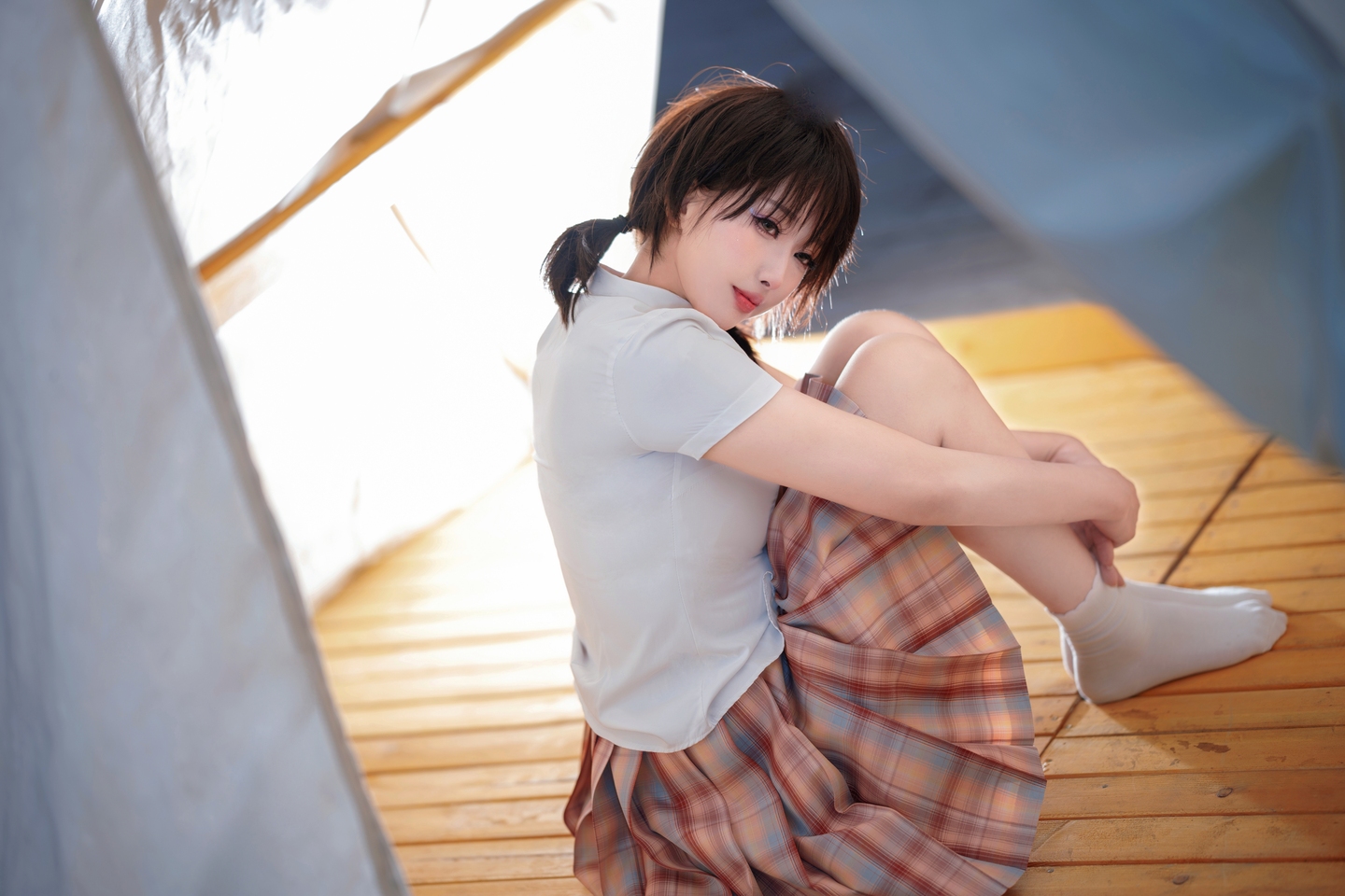 遗落心动 你是我眼中的光 jk私影 第8张 - cosplay图集