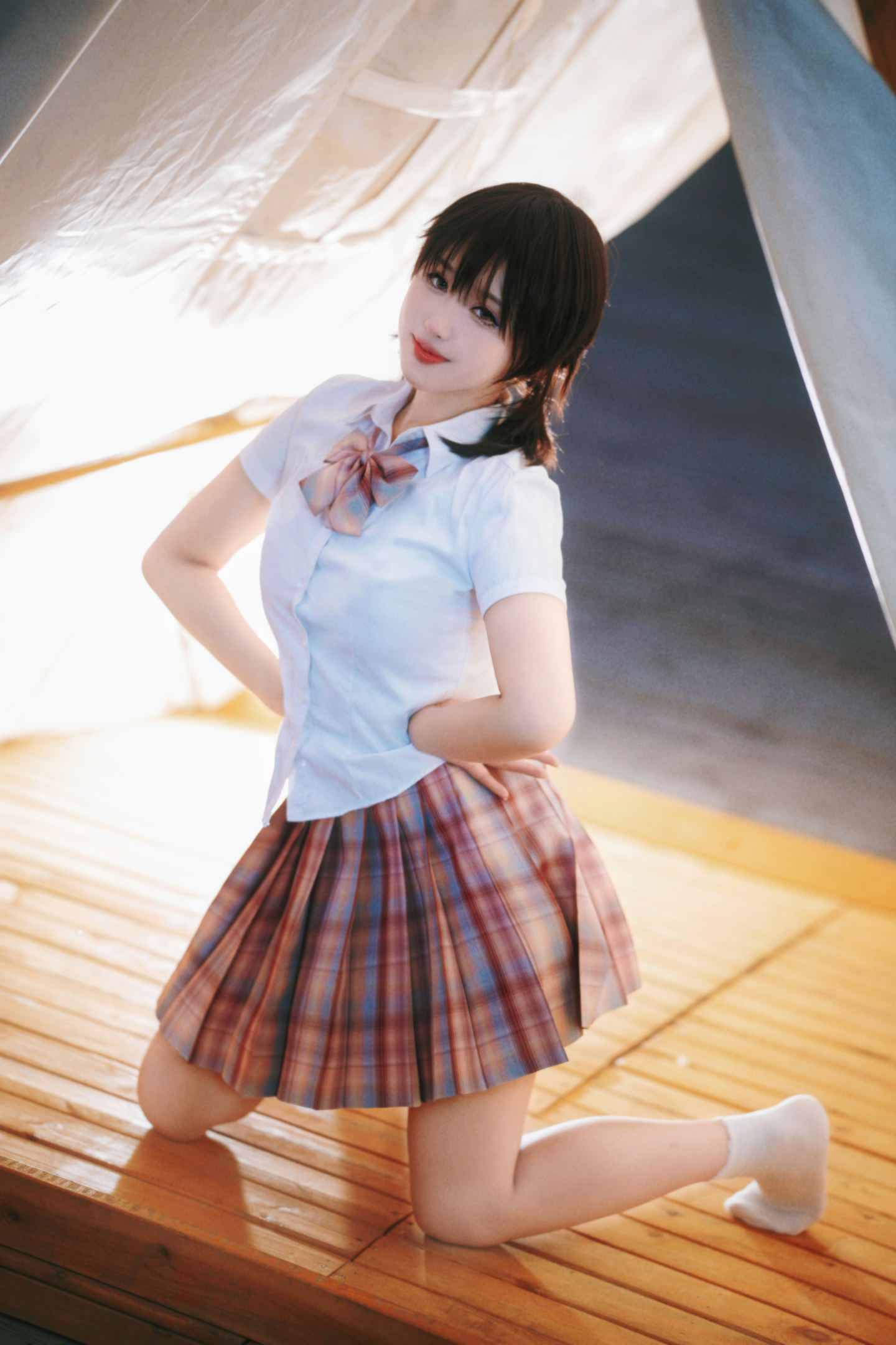遗落心动 你是我眼中的光 jk私影 第9张 - cosplay图集