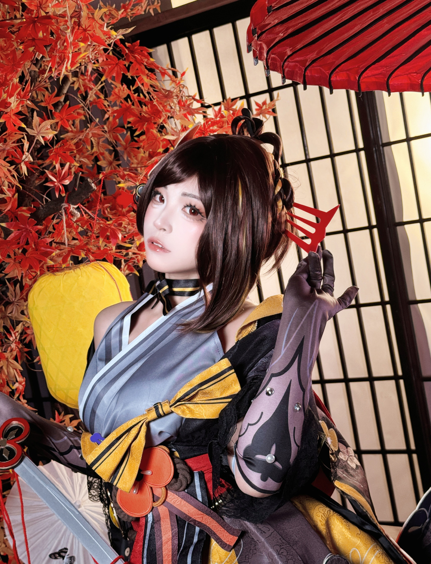 《原神》千织cosplay (6/9) 《原神》千织cosplay 第6张 - 千织图集