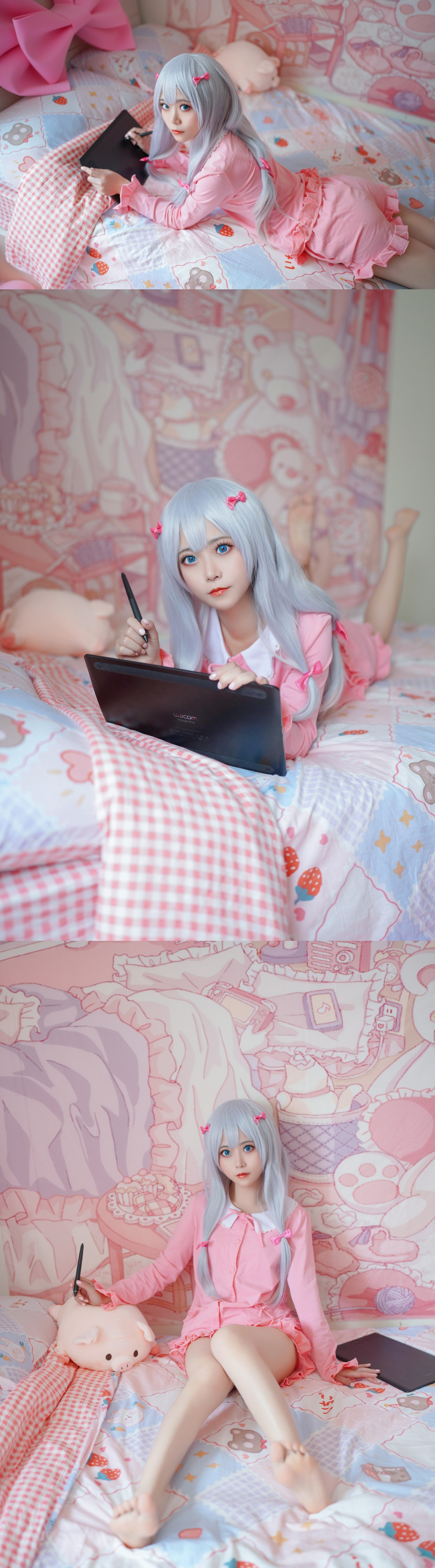 《情色漫画老师》泉纱雾cosplay (2/8) 《情色漫画老师》泉纱雾cosplay 第2张 - 泉纱雾图集