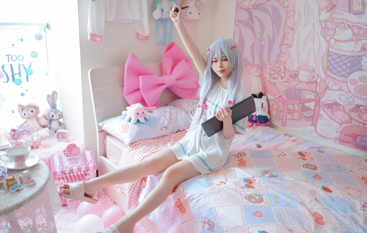 《情色漫画老师》泉纱雾cosplay (3/8) 《情色漫画老师》泉纱雾cosplay 第3张 - 泉纱雾图集