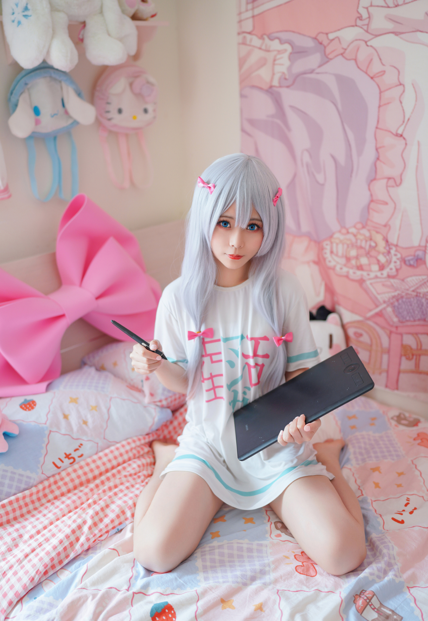 《情色漫画老师》泉纱雾cosplay (6/8) 《情色漫画老师》泉纱雾cosplay 第6张 - 泉纱雾图集