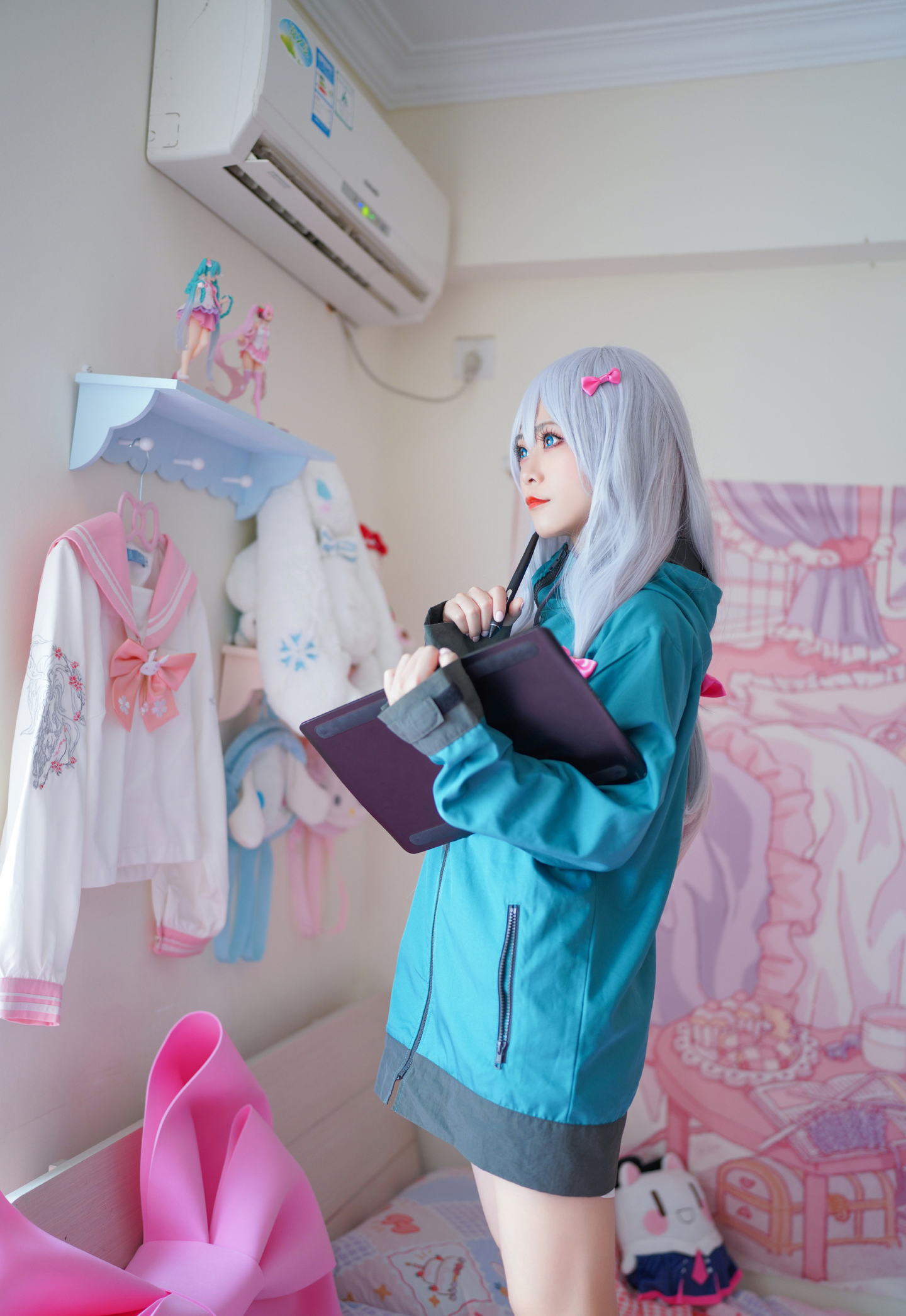 《情色漫画老师》泉纱雾cosplay (8/8) 《情色漫画老师》泉纱雾cosplay 第8张 - 泉纱雾图集