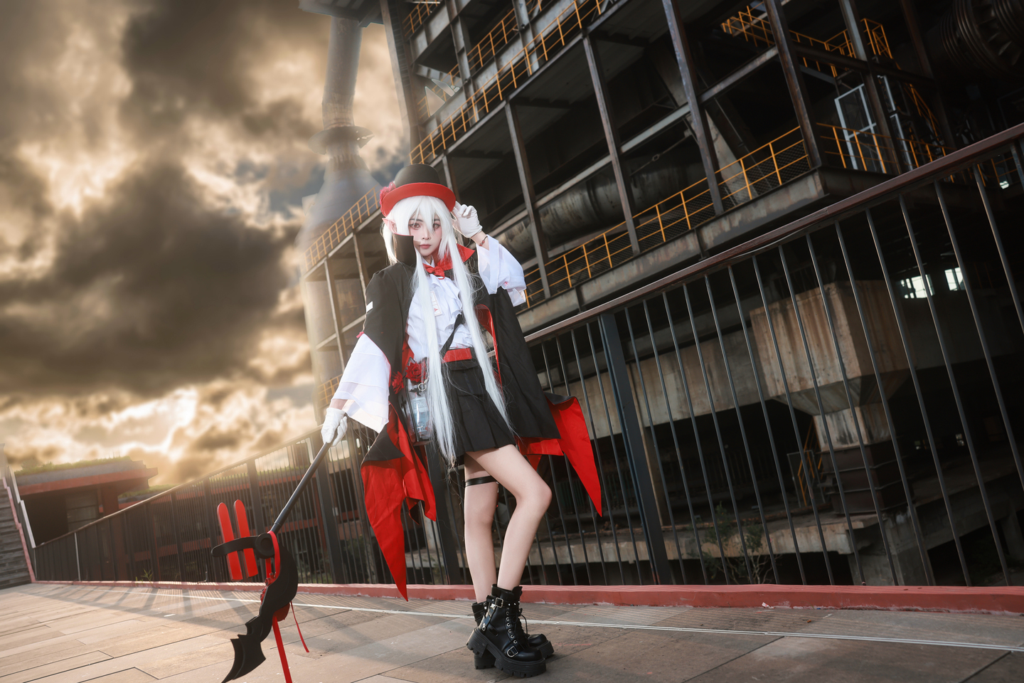 《明日方舟》华法琳盛宴cosplay 第2张 - 华法琳图集