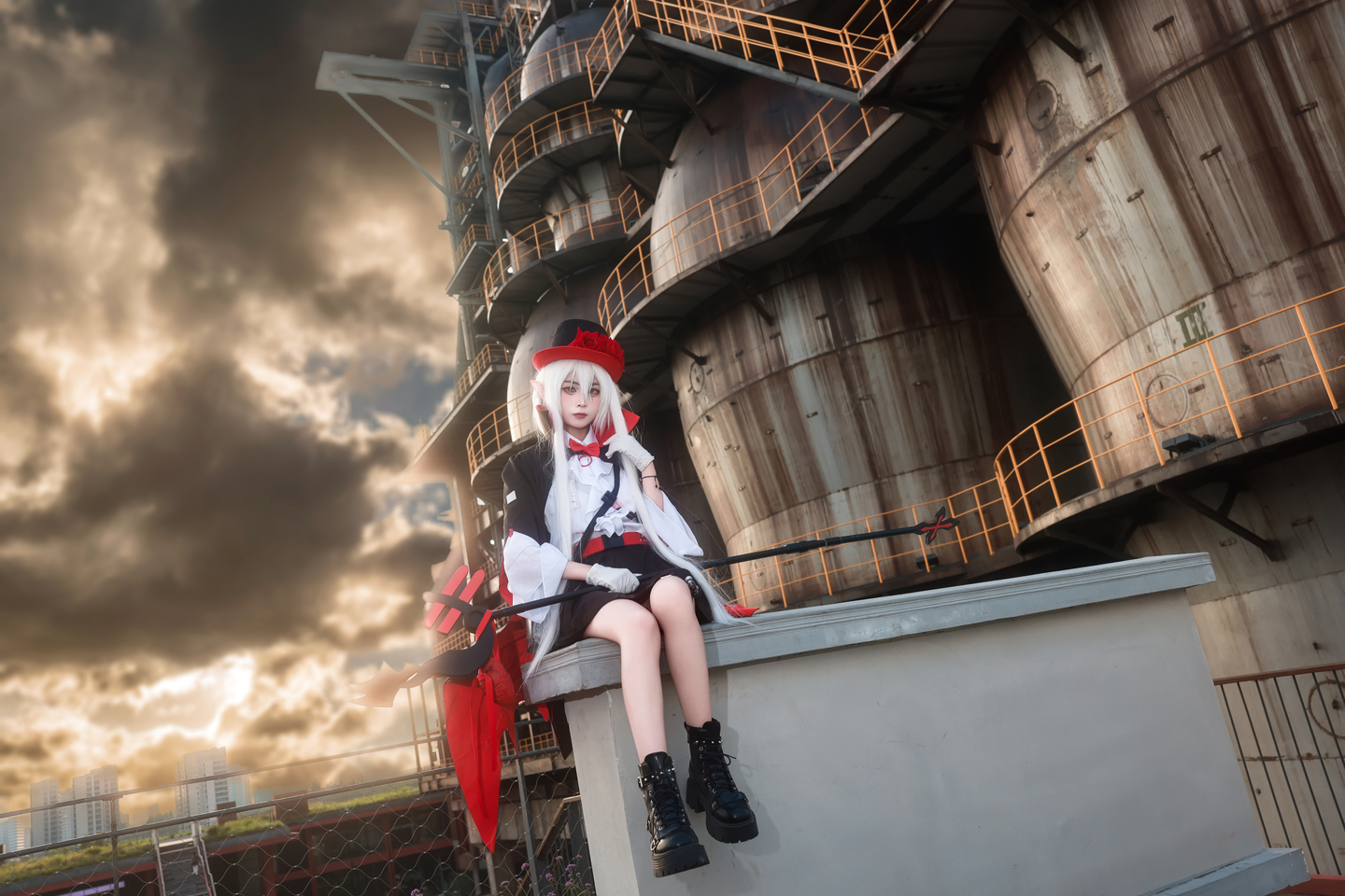《明日方舟》华法琳盛宴cosplay 第6张 - 华法琳图集