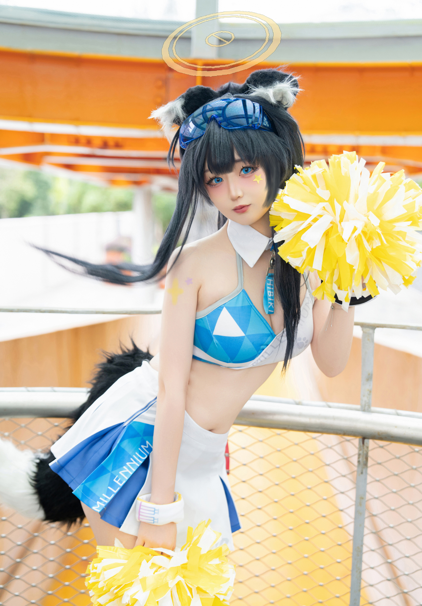 《蔚蓝档案》 猫冢响cosplay (4/10) 《蔚蓝档案》 猫冢响cosplay 第4张 - 猫冢响图集