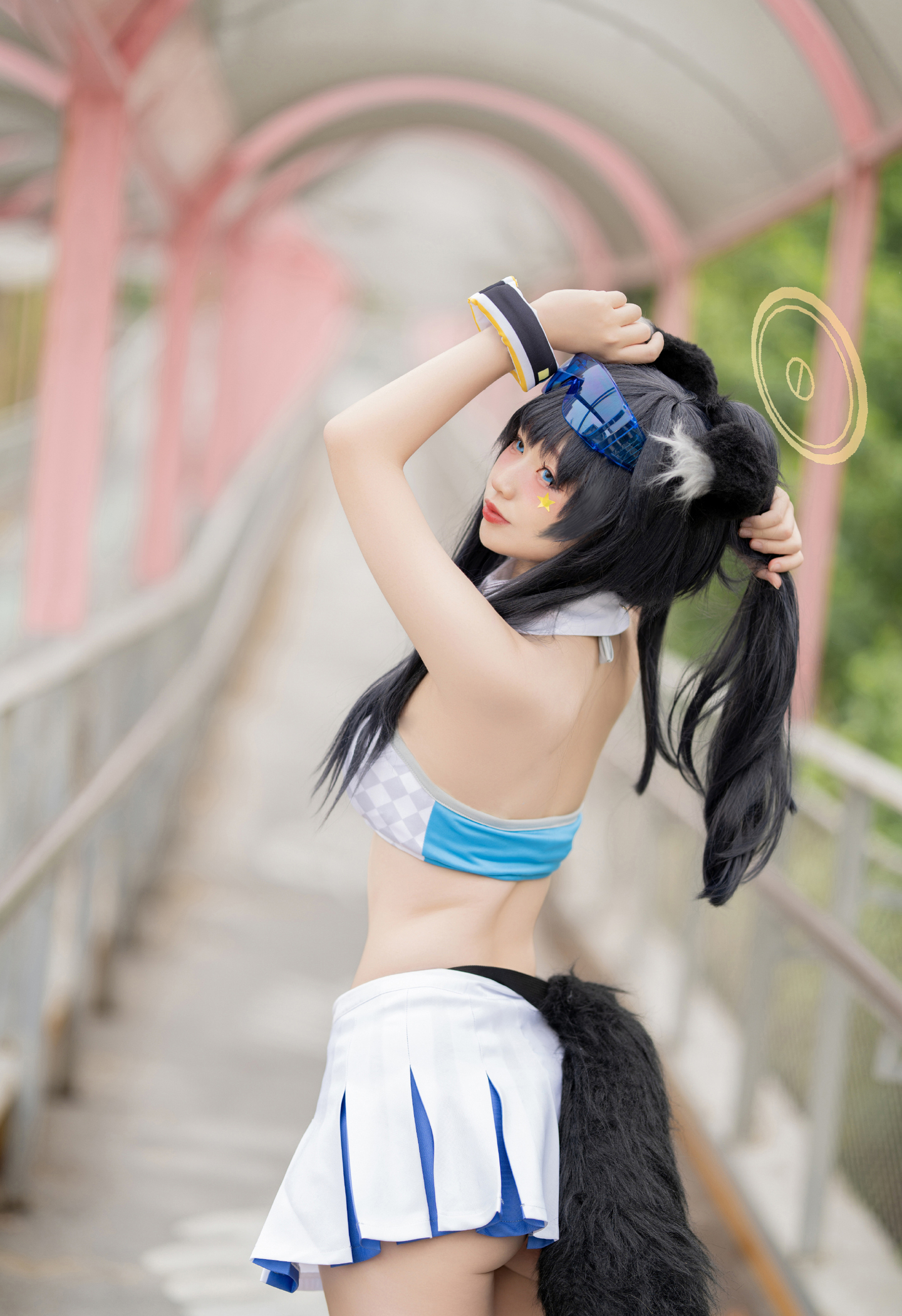 《蔚蓝档案》 猫冢响cosplay (5/10) 《蔚蓝档案》 猫冢响cosplay 第5张 - 猫冢响图集