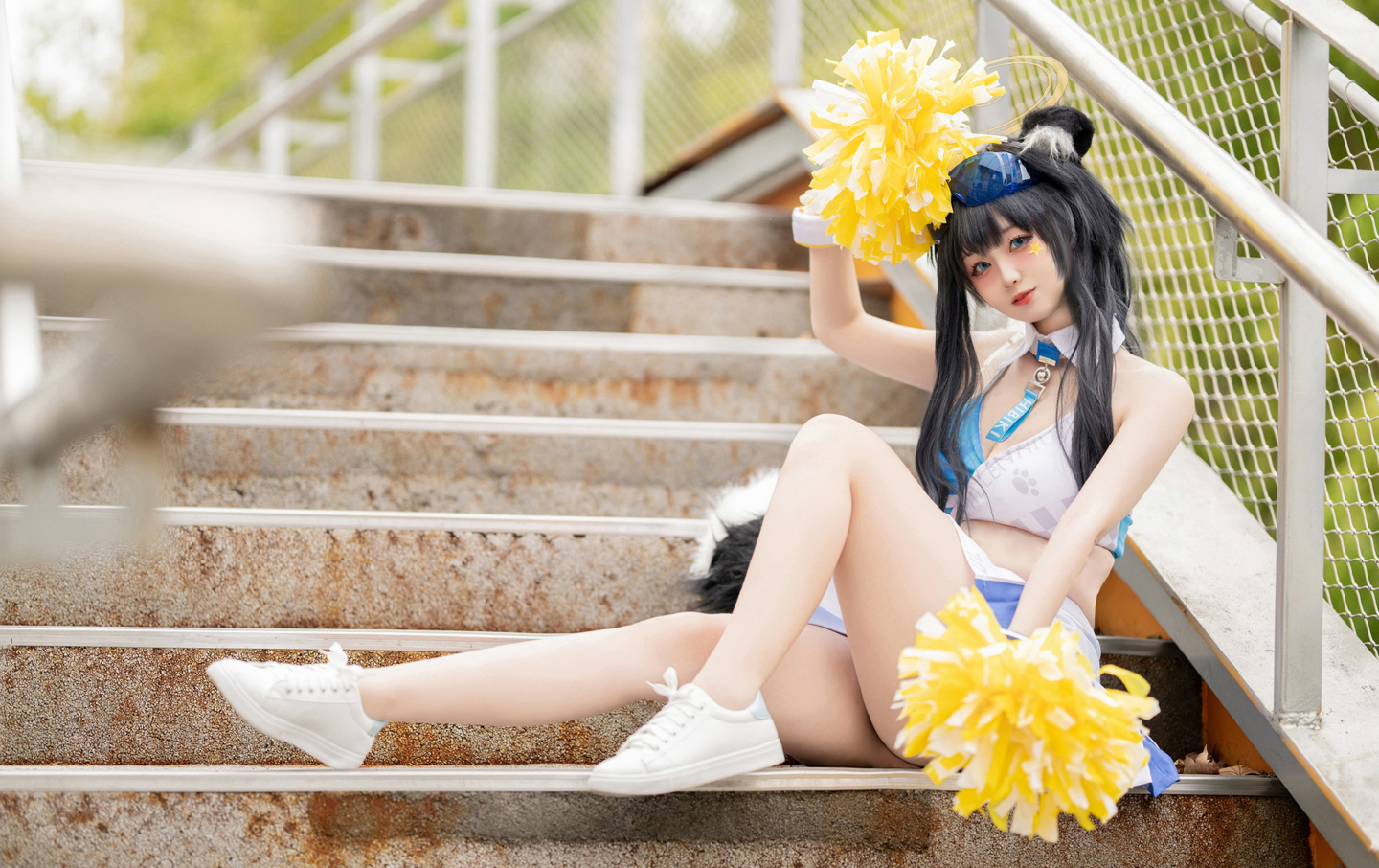 《蔚蓝档案》 猫冢响cosplay (6/10) 《蔚蓝档案》 猫冢响cosplay 第6张 - 猫冢响图集