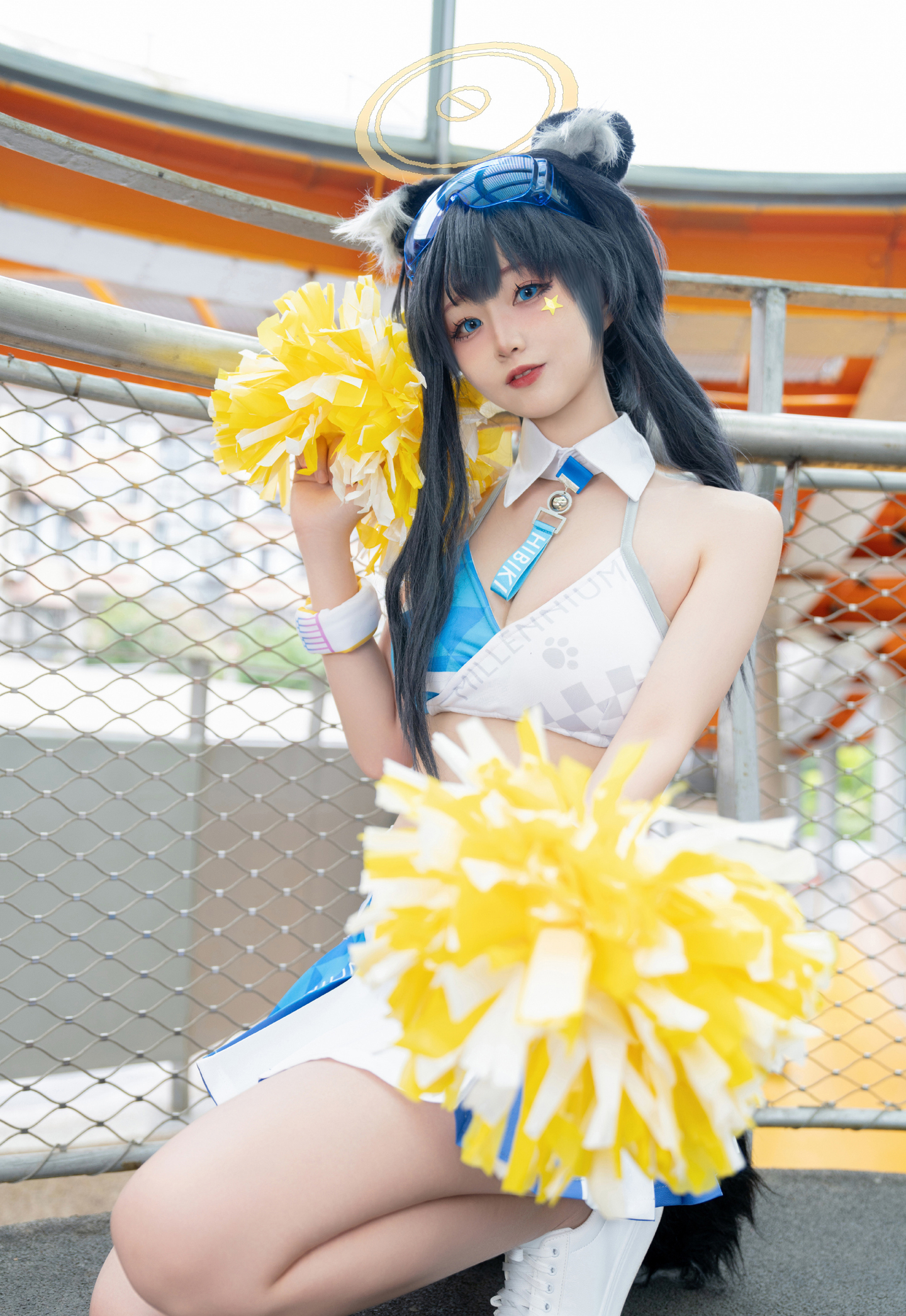 《蔚蓝档案》 猫冢响cosplay (9/10) 《蔚蓝档案》 猫冢响cosplay 第9张 - 猫冢响图集