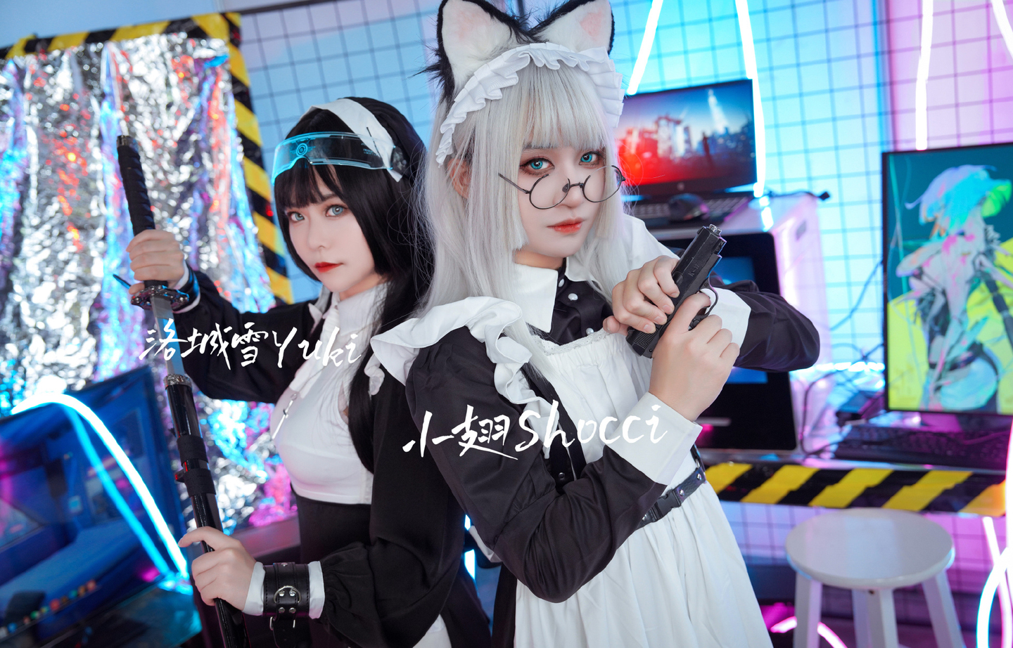 《赛博朋克2077》修女x女仆cosplay (2/7) 《赛博朋克2077》修女x女仆cosplay 第2张 - 修女图集