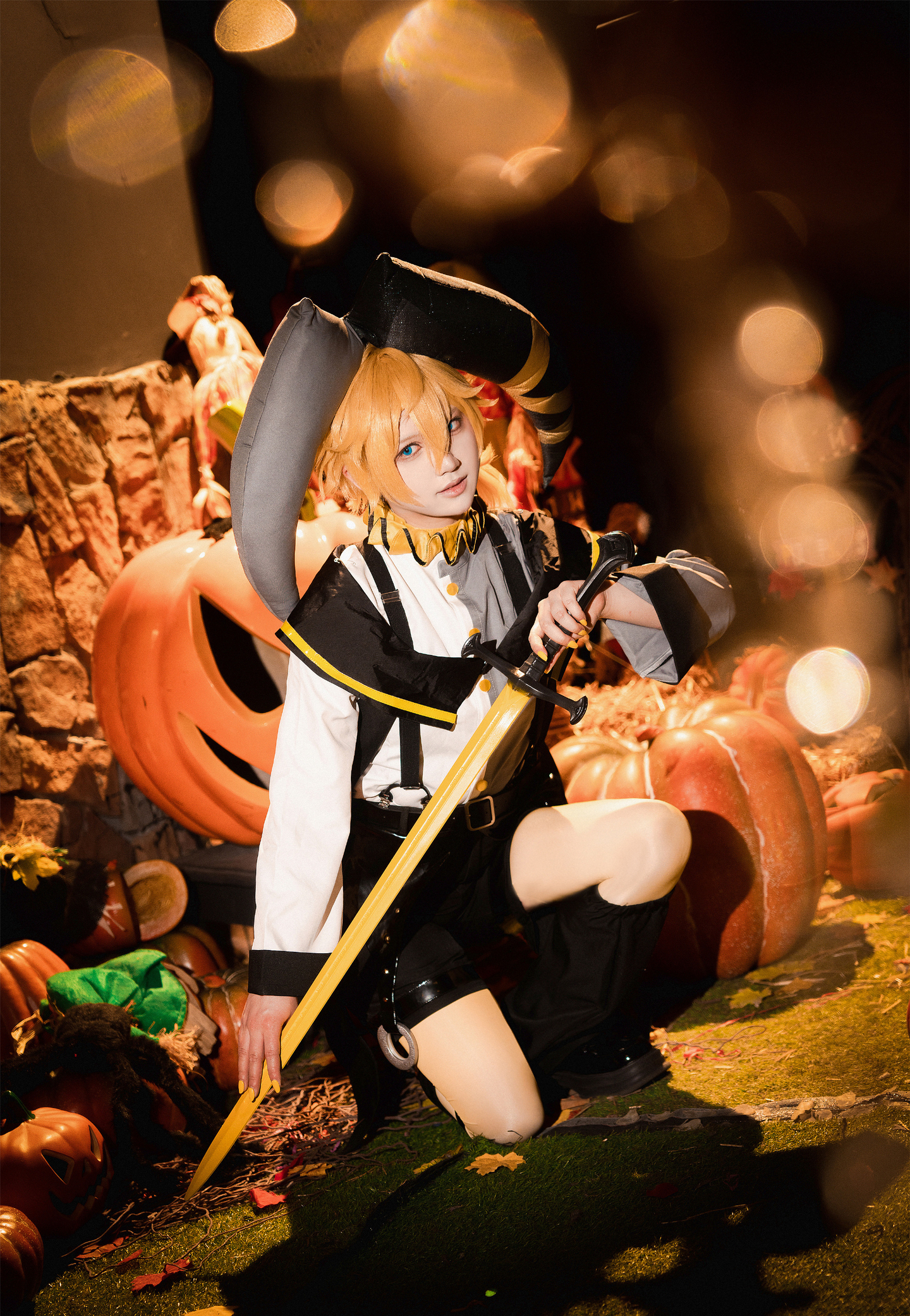 《镜音双子》镜音连cosplay (5/13) 《镜音双子》镜音连cosplay 第5张 - 镜音铃图集