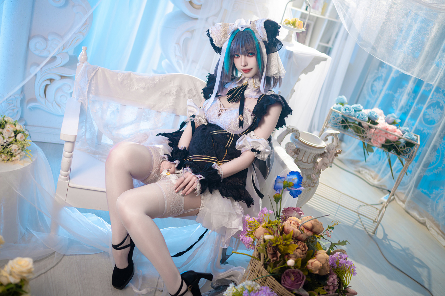 《碧蓝航线》柴郡cosplay (4/11) 《碧蓝航线》柴郡cosplay 第4张 - 柴郡图集
