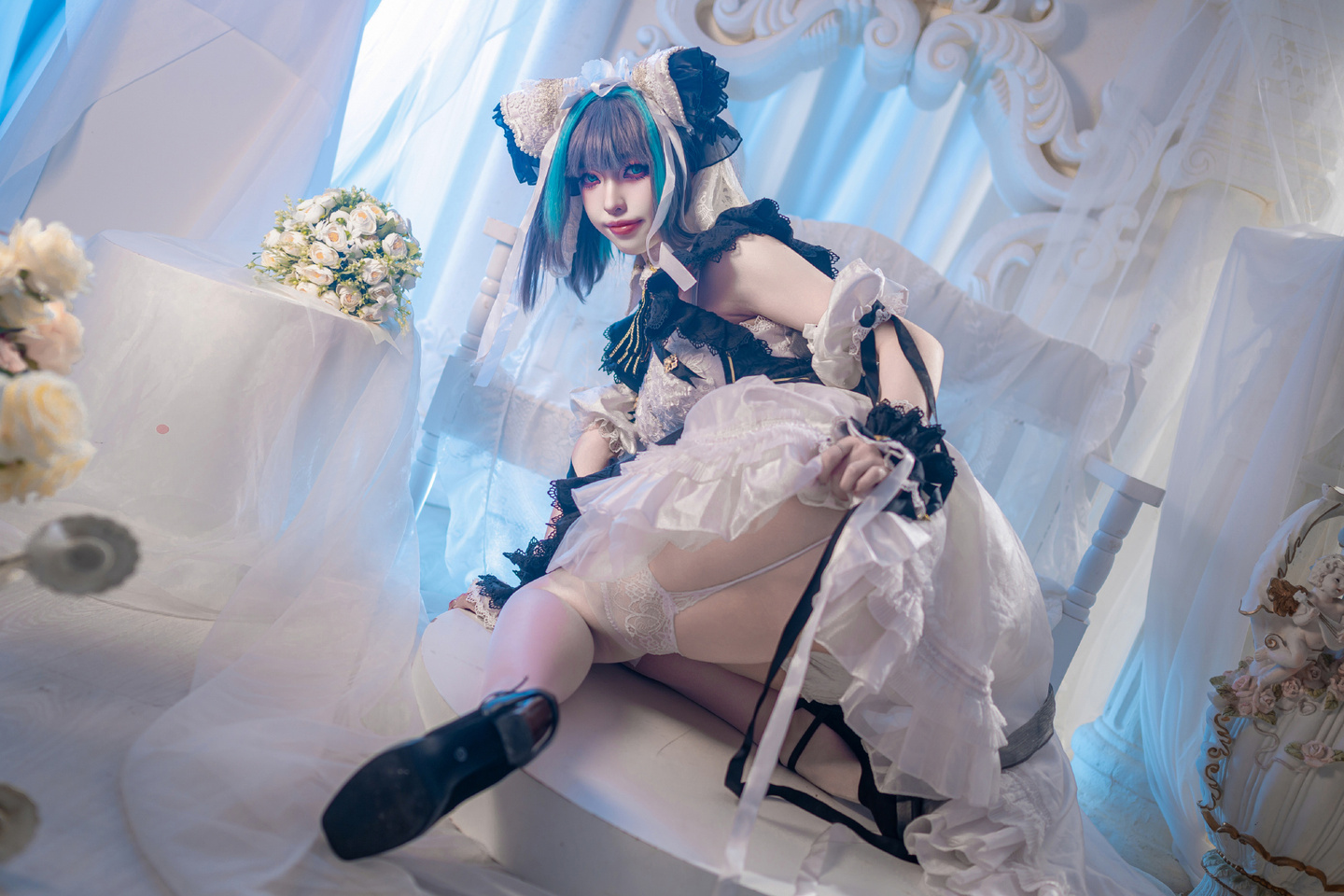 《碧蓝航线》柴郡cosplay (9/11) 《碧蓝航线》柴郡cosplay 第9张 - 柴郡图集